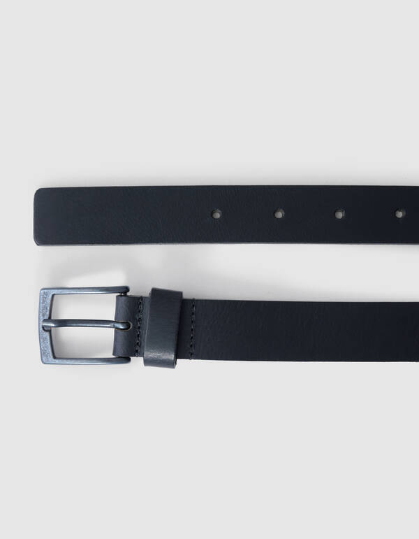 Leren Riem Zwart SHOEBY ACCESSOIRES
