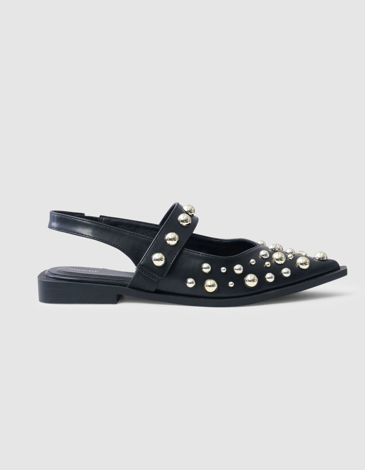 Studs Slingback Zwart SHOEBY SHOES