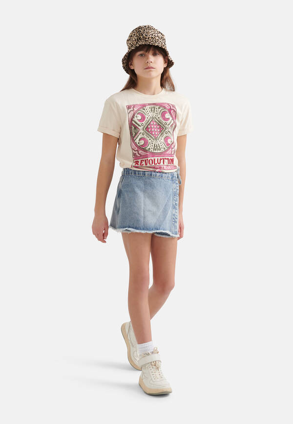 Print T-shirt Offwhite SHOEBY GIRLS