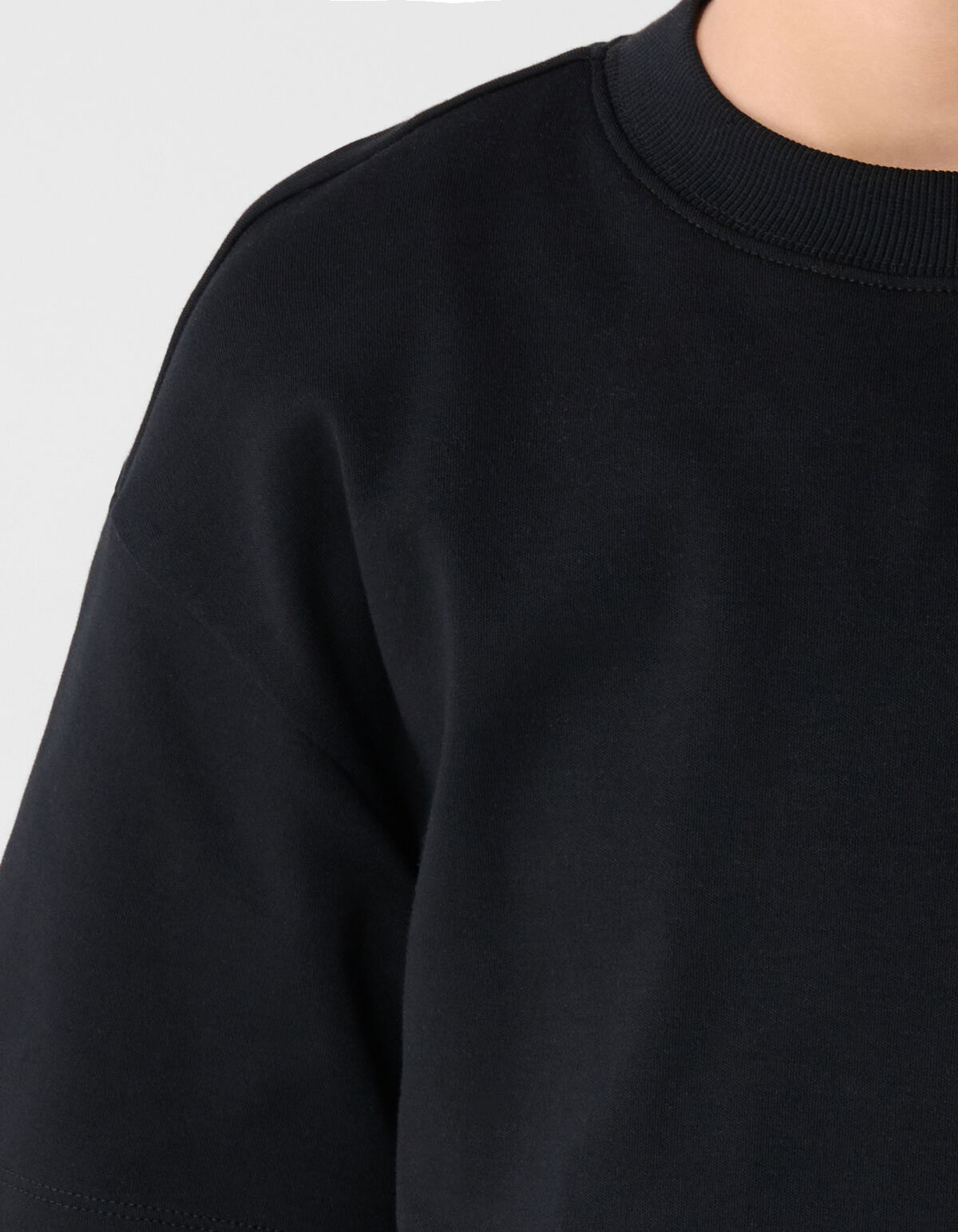 Basic T-shirt Zwart SHOEBY BOYS