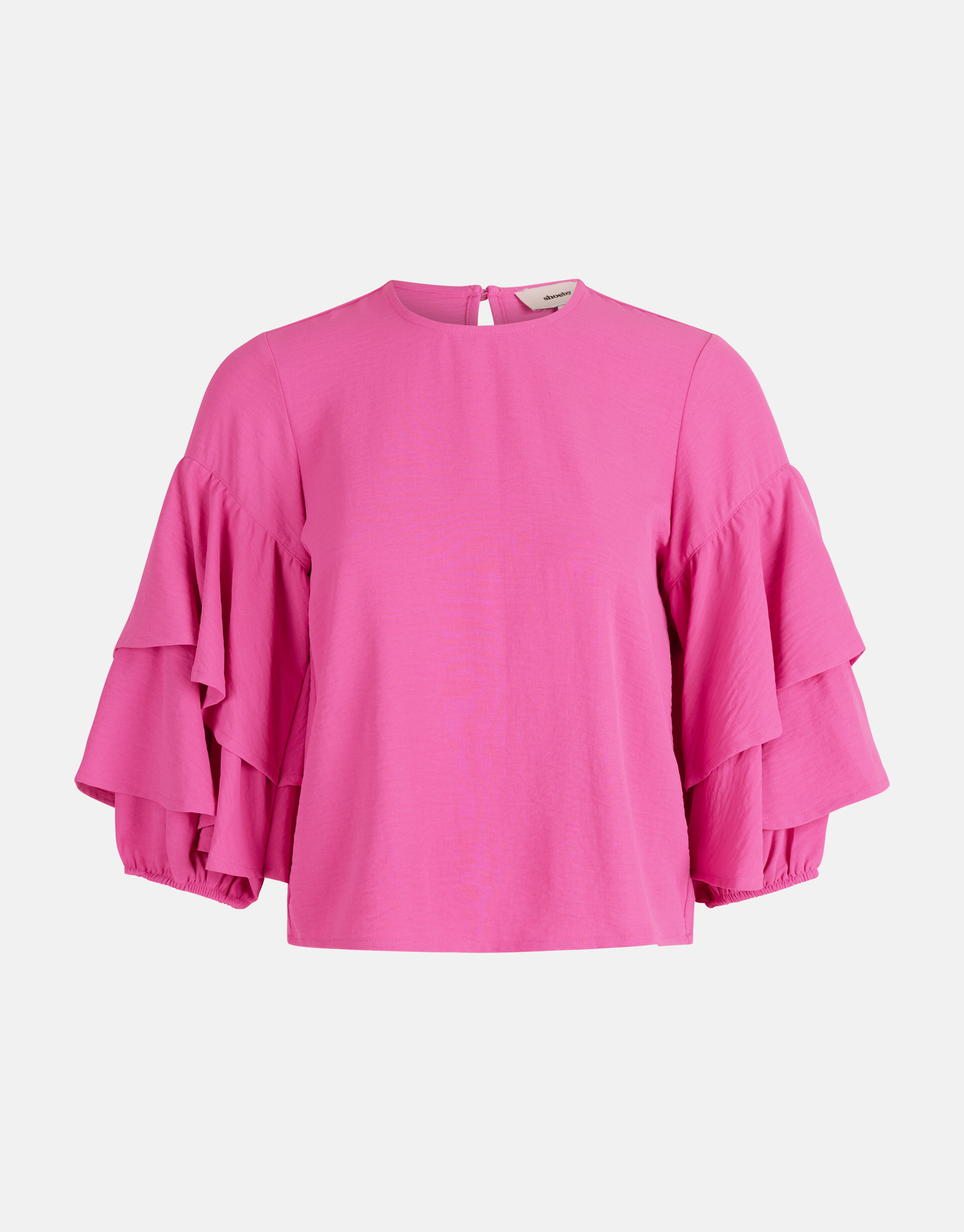 Ruffle Blouse Roze SHOEBY WOMEN