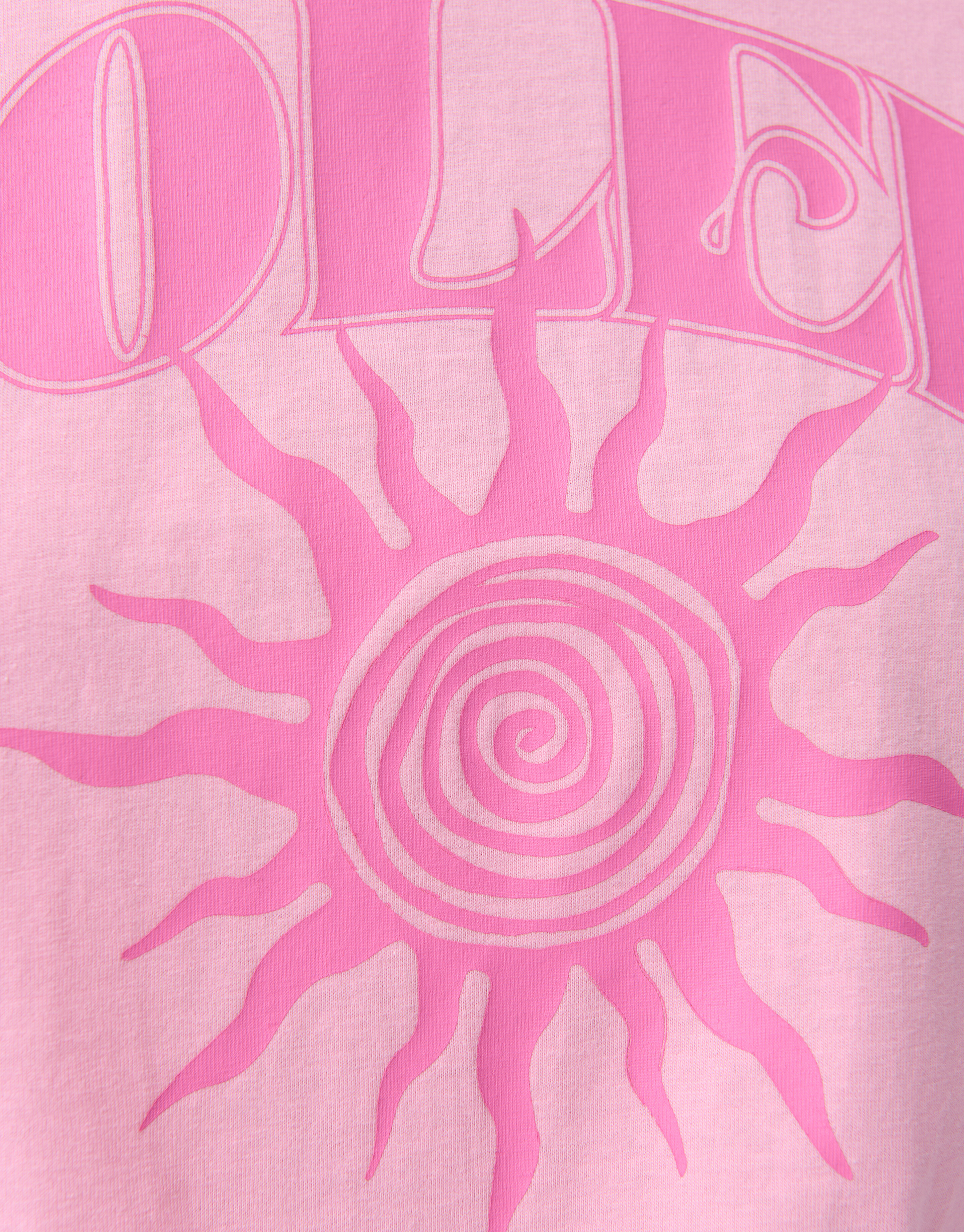 Soleil Artwork T-shirt Roze SHOEBY WOMEN