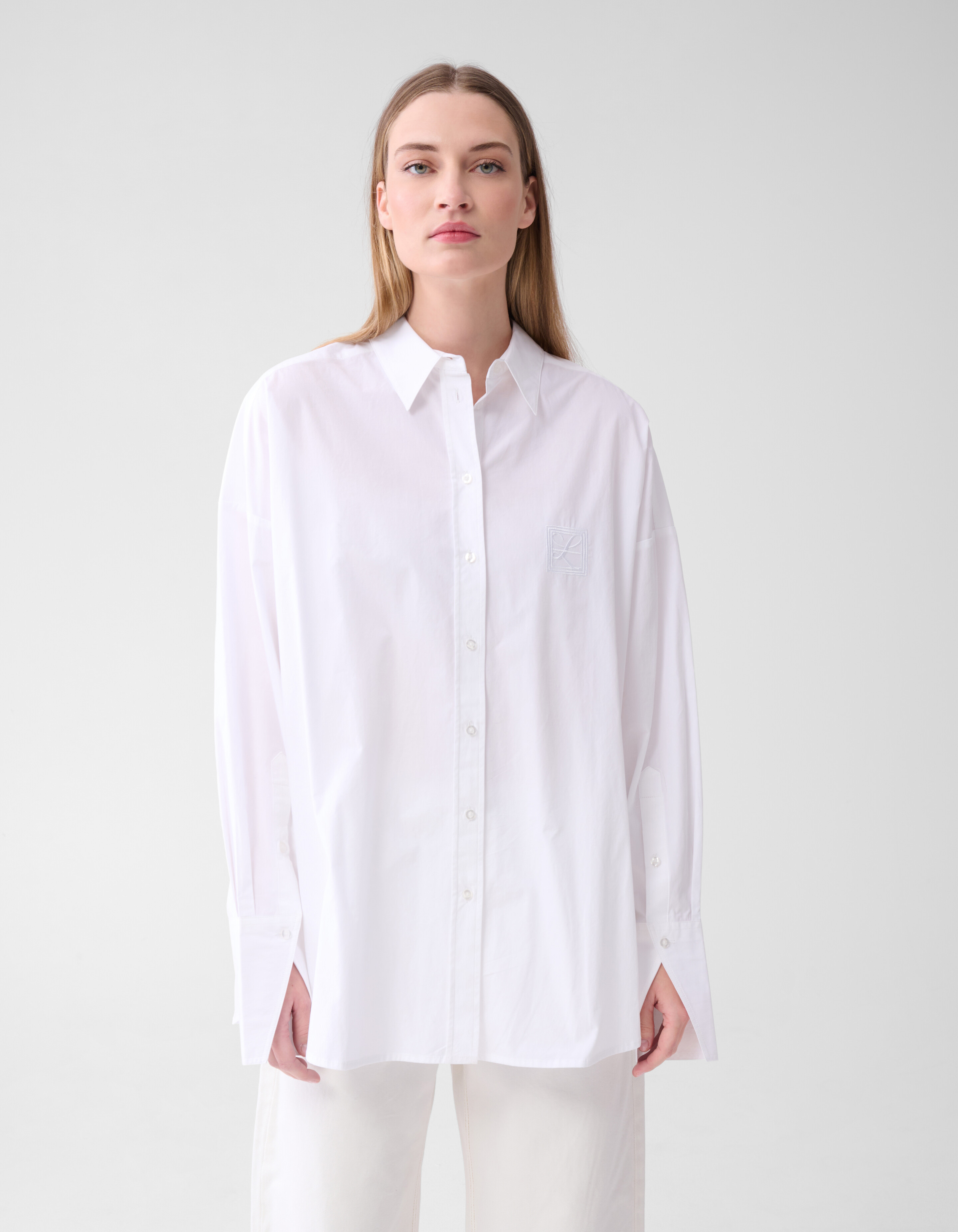 Oversized Embroidery Blouse Wit By Lonneke SHOEBY WOMEN