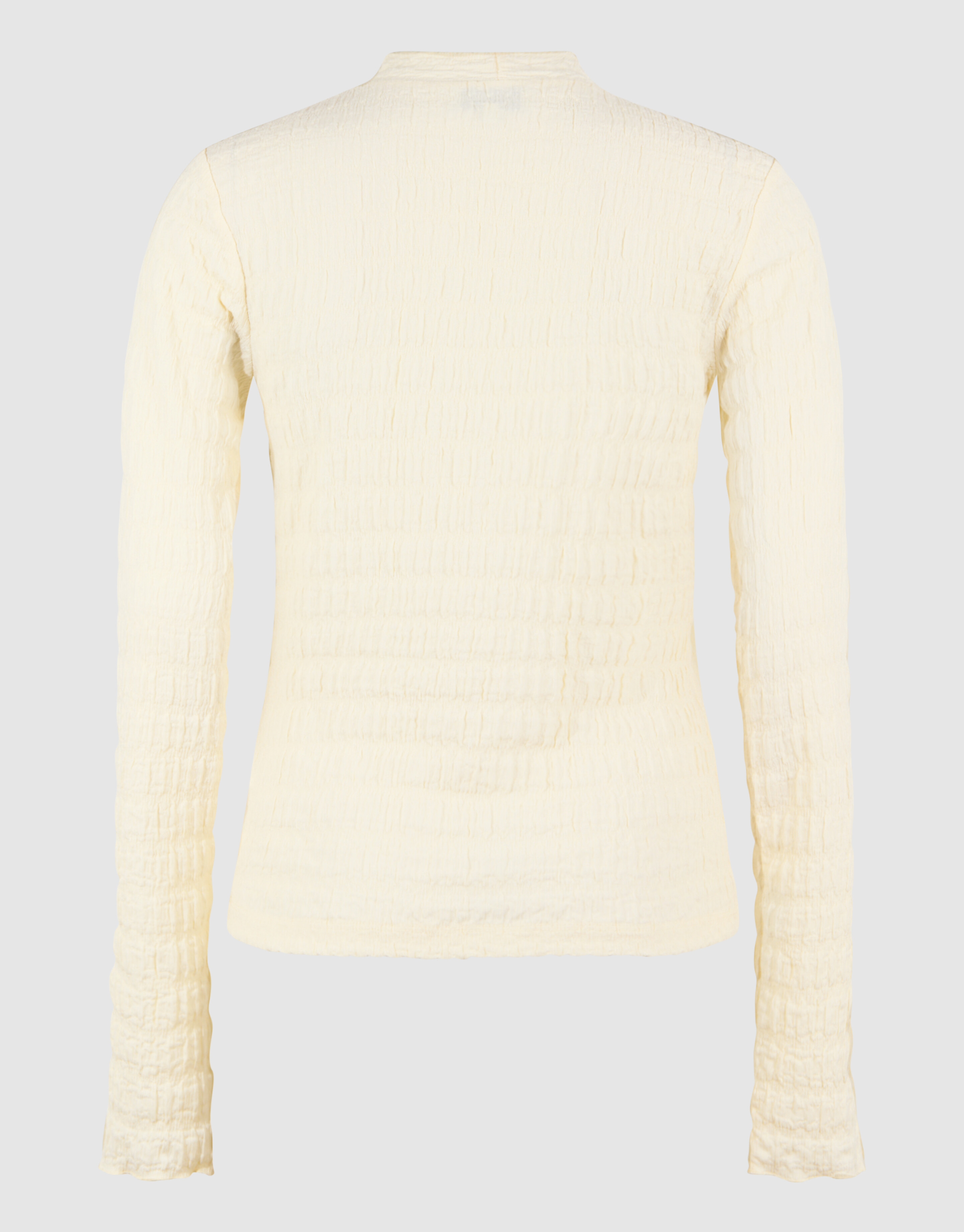 Structuur Longsleeve Top Lichtgeel SHOEBY WOMEN