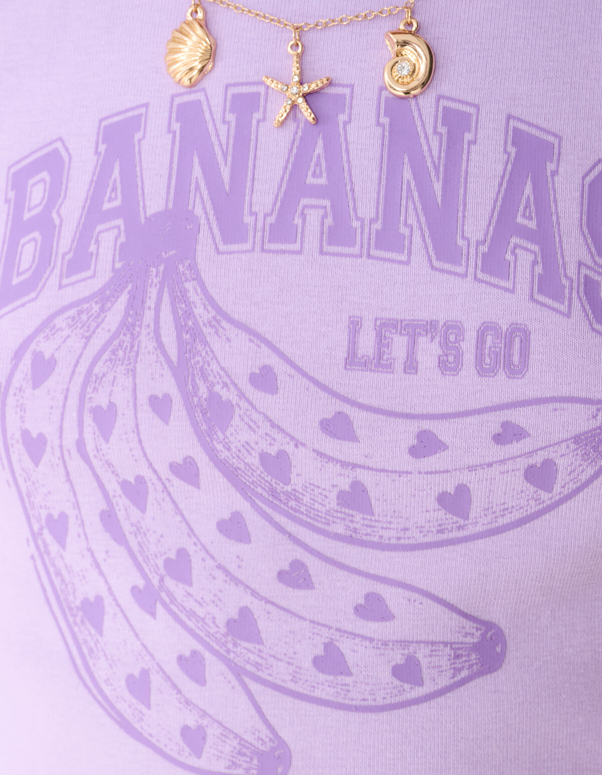 Bananas Top Lichtpaars SHOEBY GIRLS
