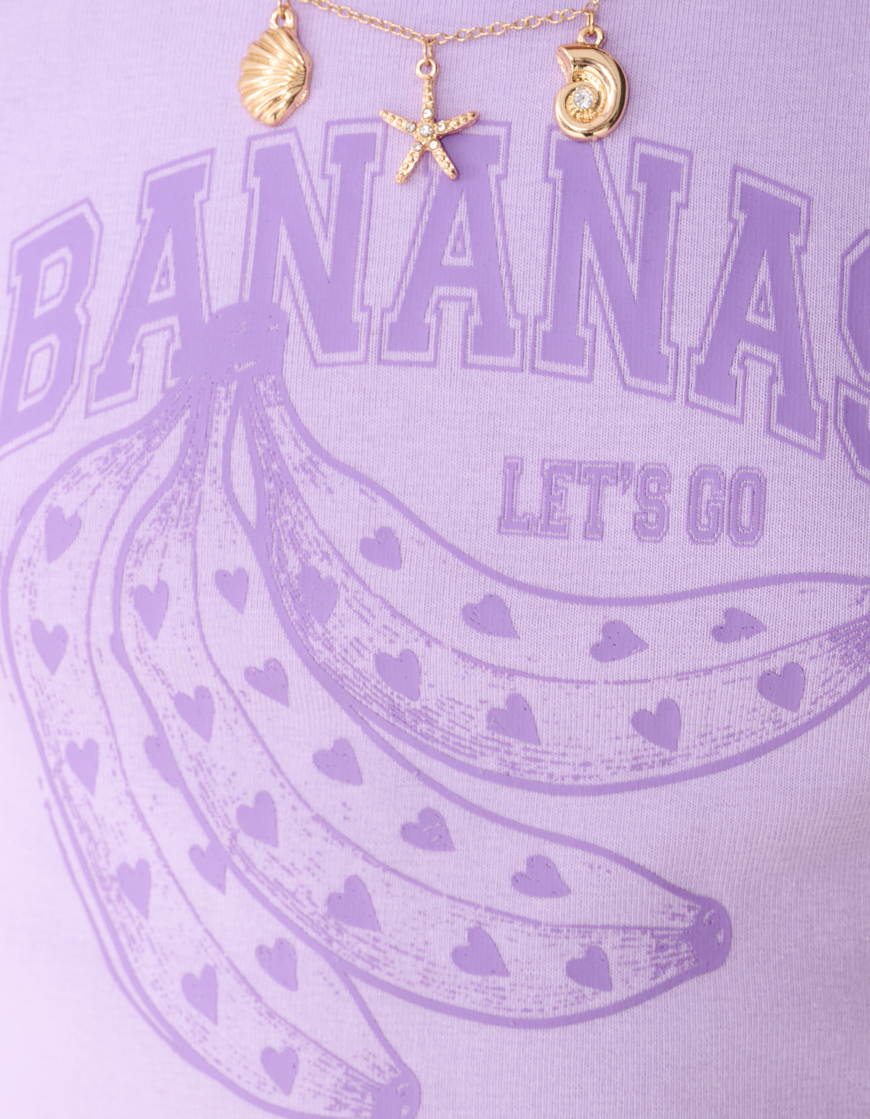 Bananas Top Lichtpaars SHOEBY GIRLS
