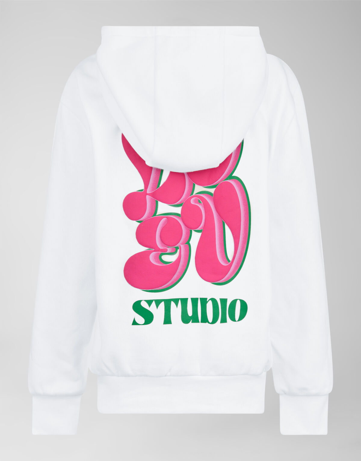Artwork Hoodie Gebroken Wit SHOEBY GIRLS