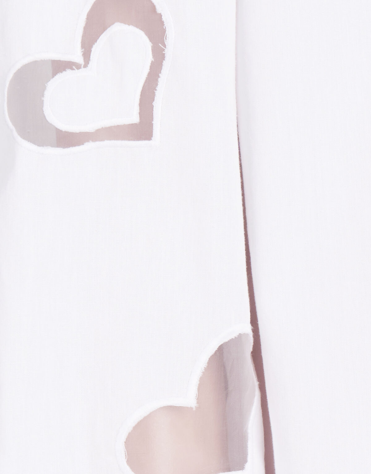 Mesh Blouse Wit SHOEBY GIRLS