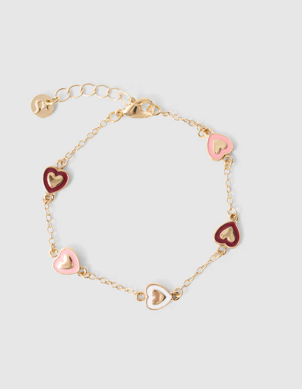 Heart Armband Goud SHOEBY ACCESSOIRES