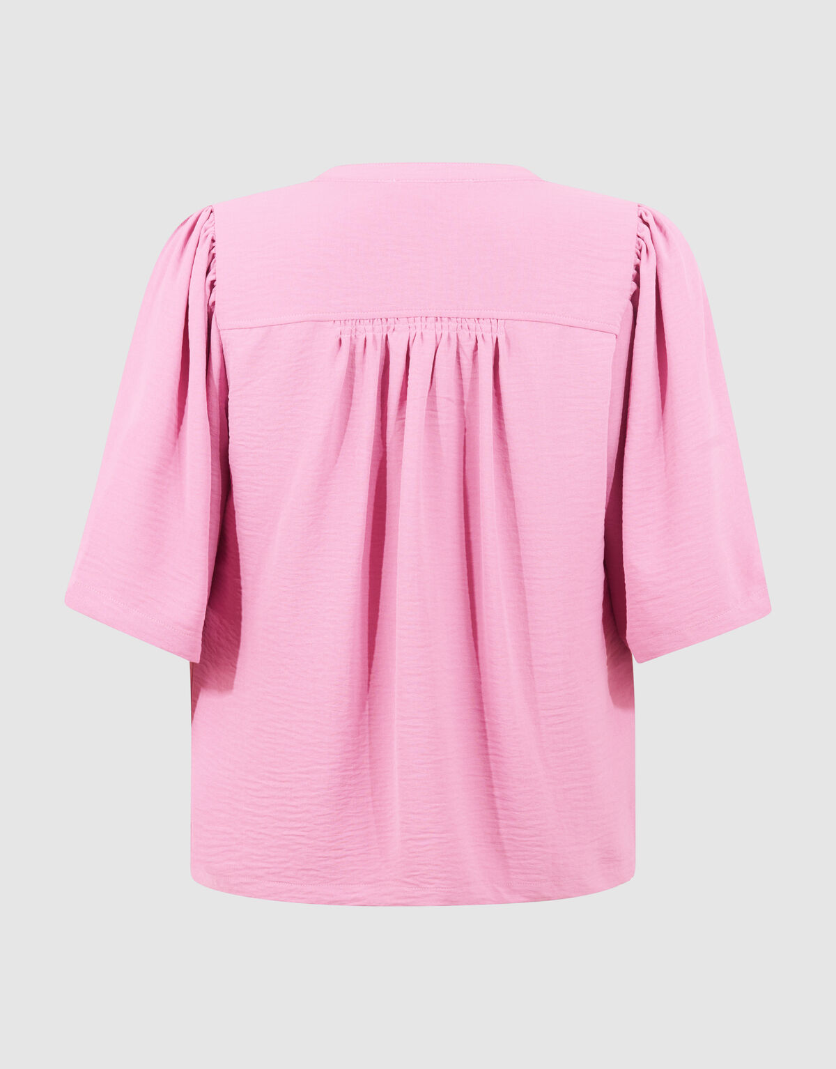 Twist Piping Top Roze SHOEBY WOMEN