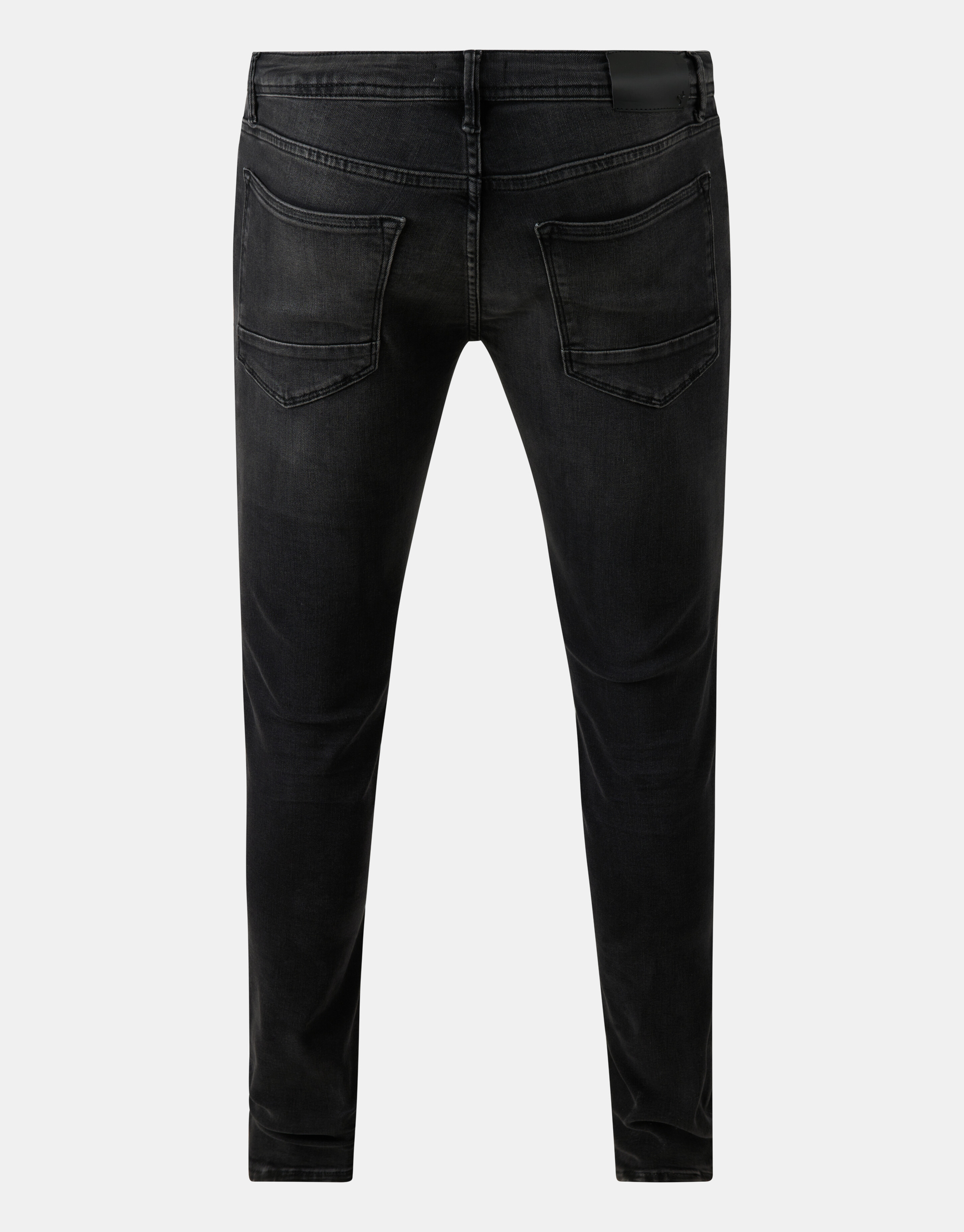 Slim Fit Jeans Zwart Washed L34 Refill