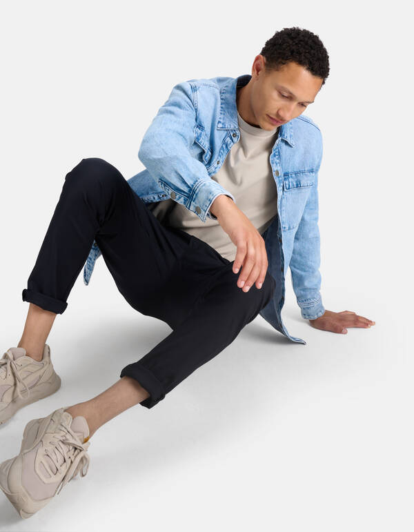 Denim Overhemd Blauw SHOEBY MEN