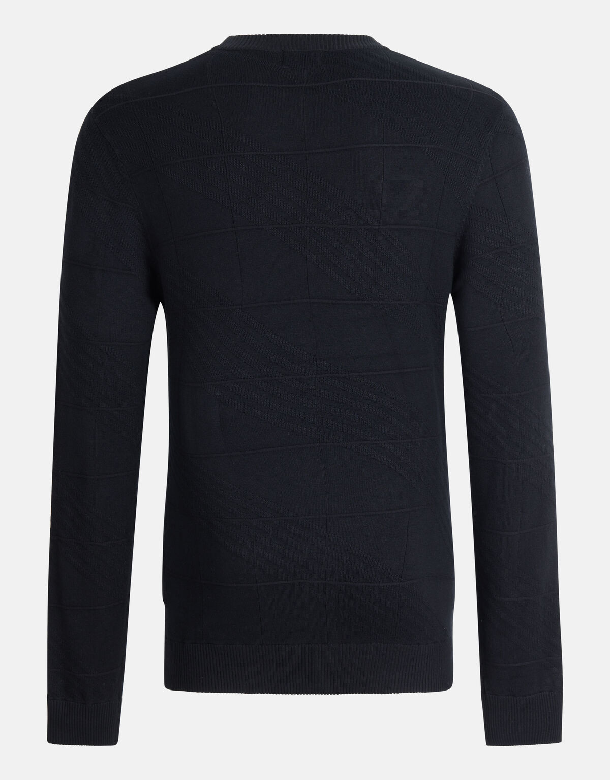 Diagonaal Trui Zwart SHOEBY MEN
