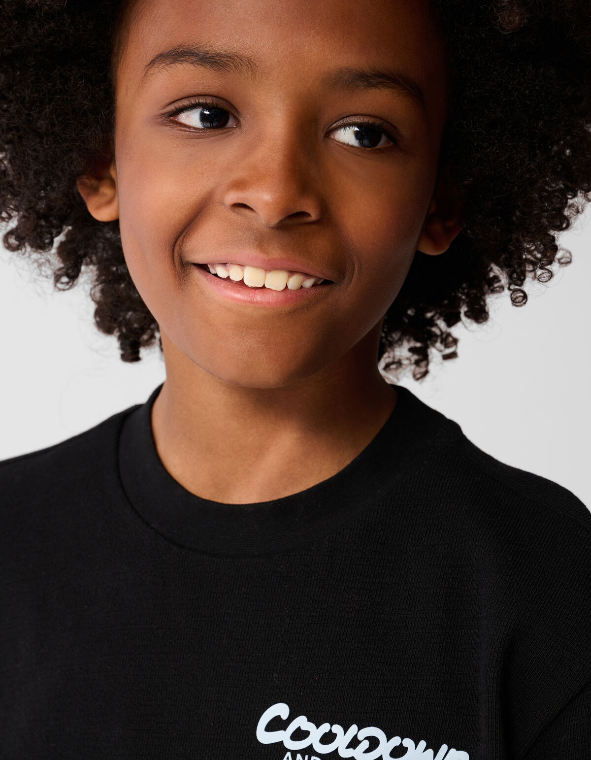 Tekst T-shirt Zwart SHOEBY BOYS