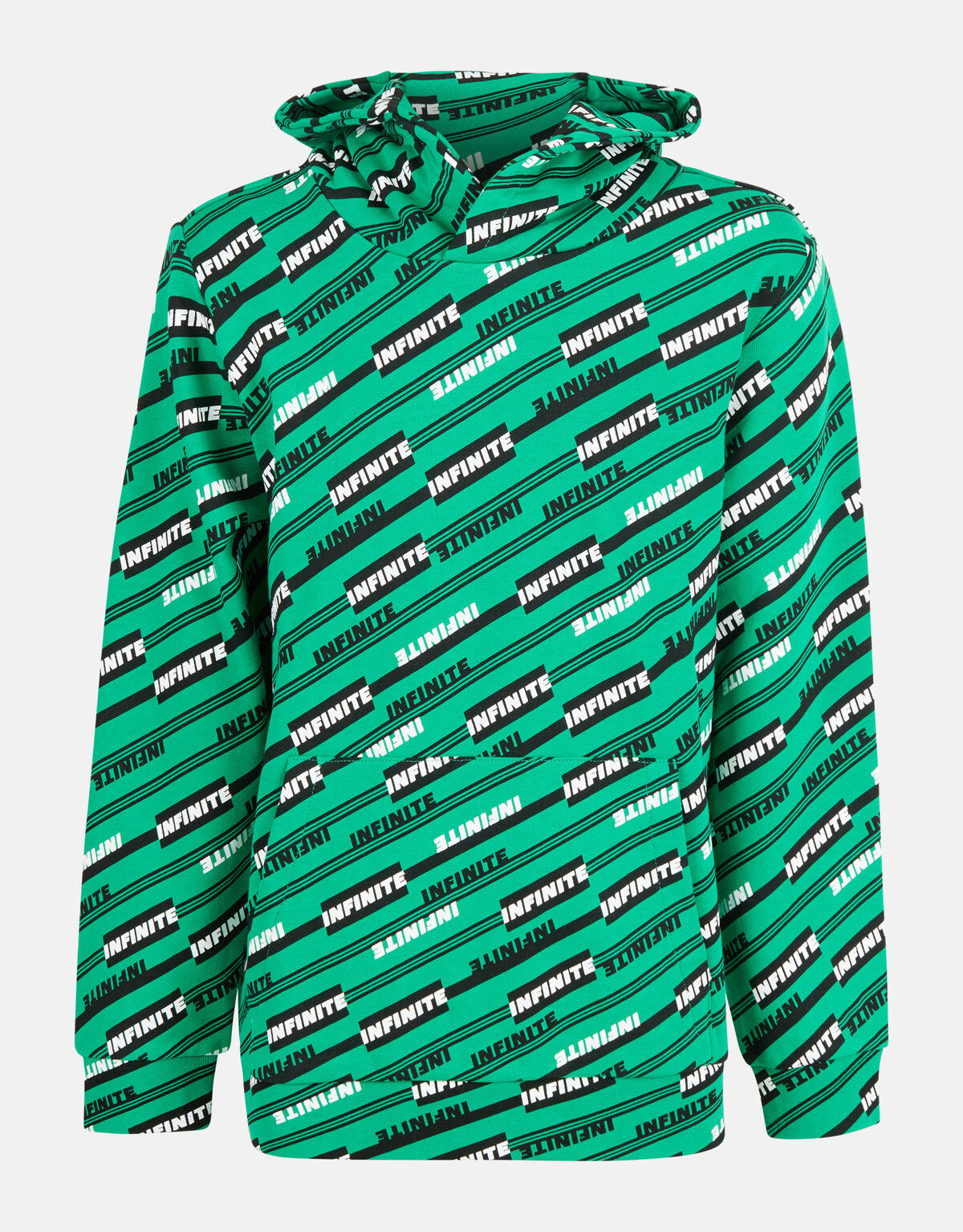 Tekst Hoodie Groen SHOEBY BOYS