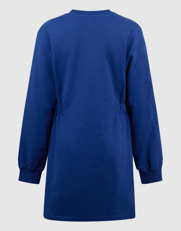 Sporty Sweat Jurk Donkerblauw SHOEBY GIRLS