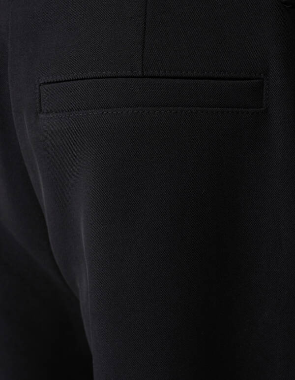 Basis Straight Fit Broek Zwart SHOEBY BOYS