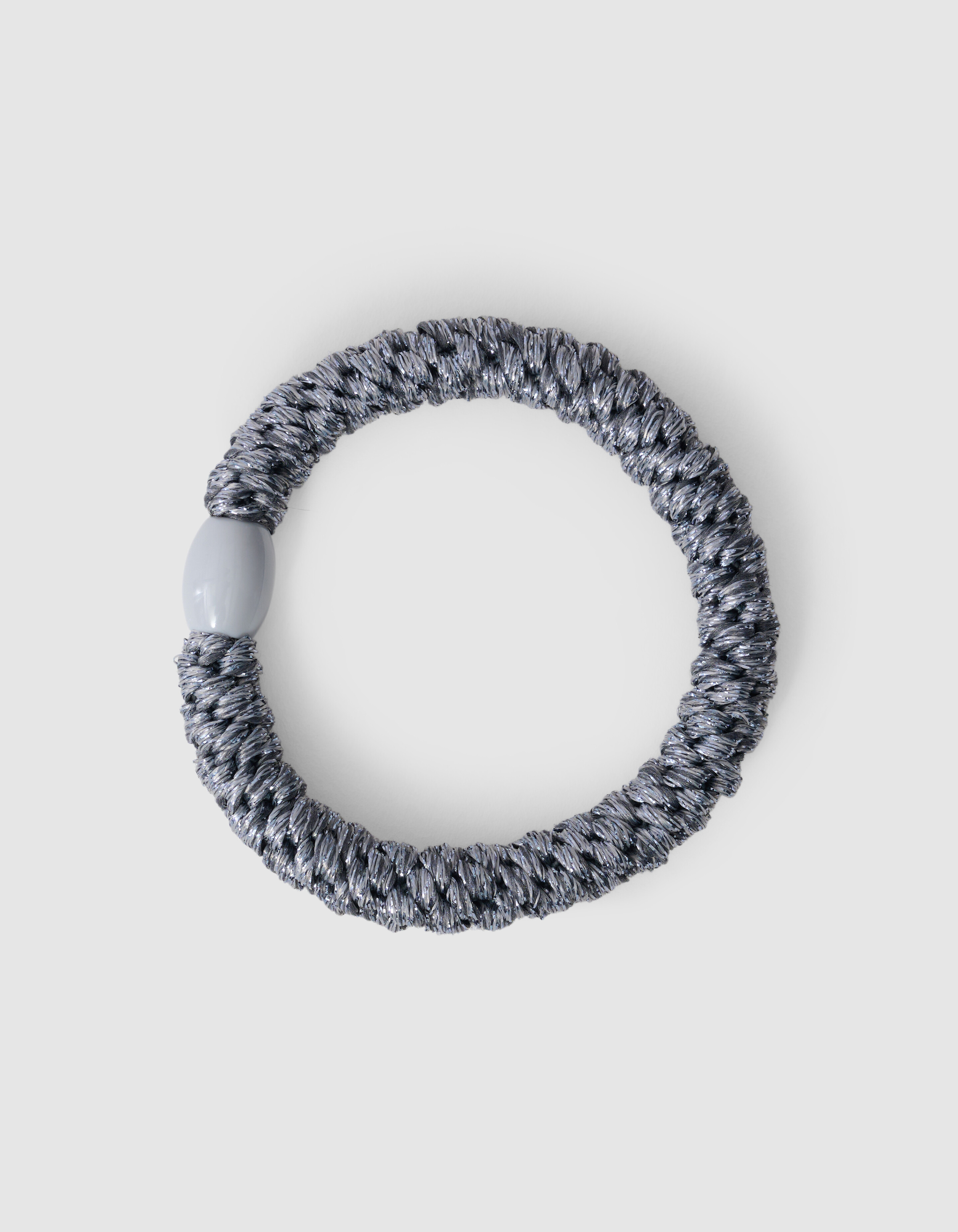 Lurex Haarelastiek Zilver SHOEBY ACCESSOIRES