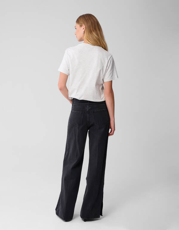 Basis T-shirt Lichtgrijs SHOEBY WOMEN