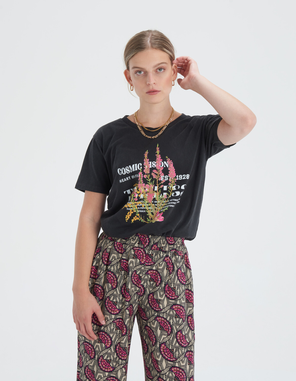 Flower Washed T-shirt Eksept