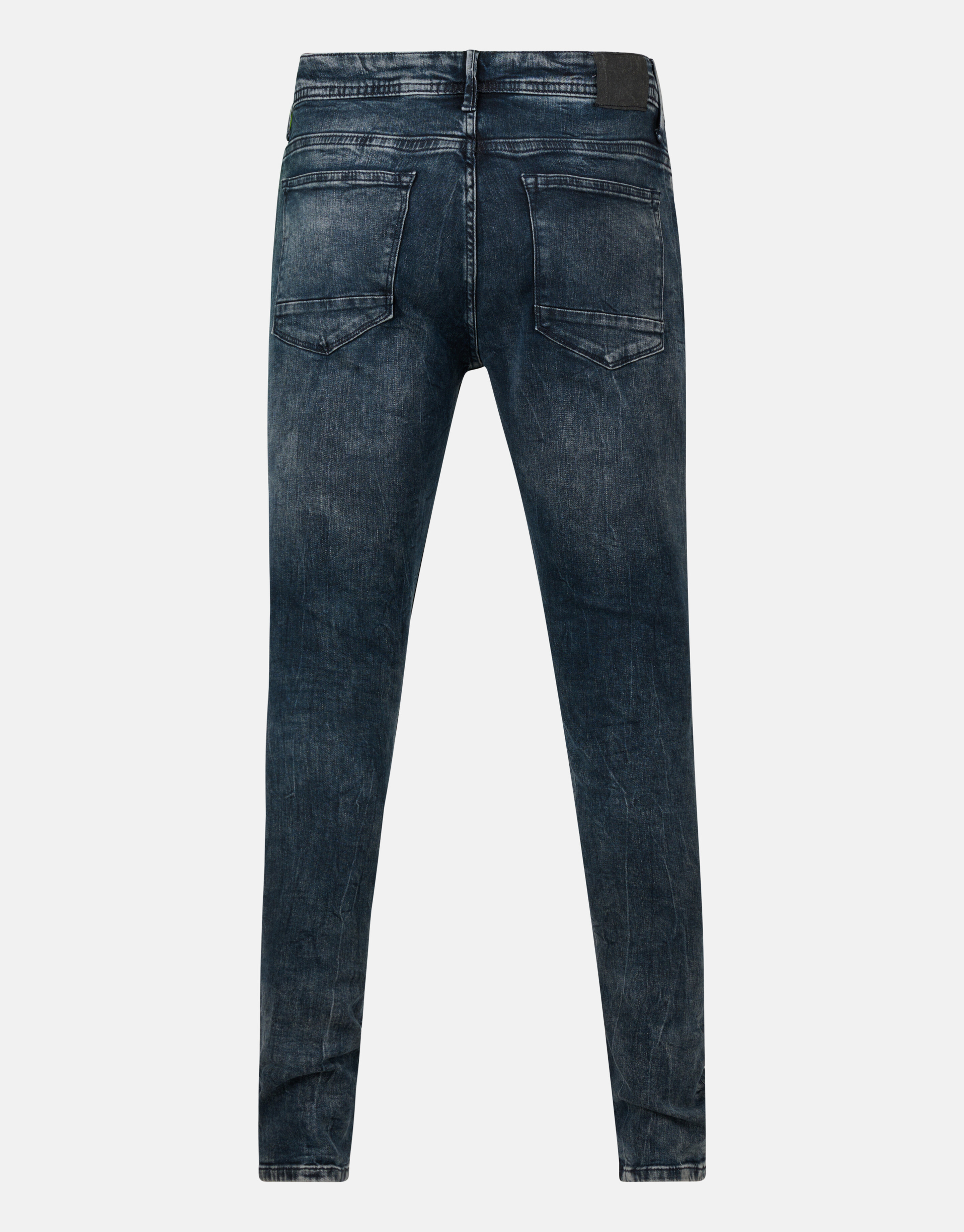 Skinny Fit Jeans Blauw/Grijs L32 SHOEBY MEN