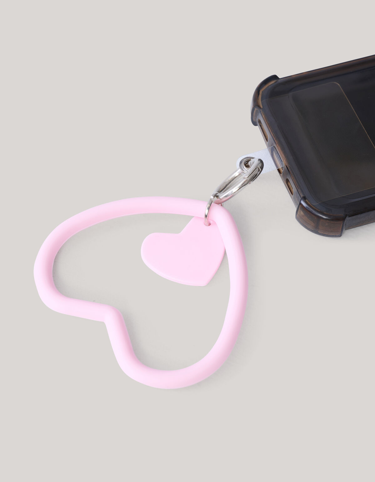 Hart Telefoonkoord Lichtroze SHOEBY ACCESSOIRES