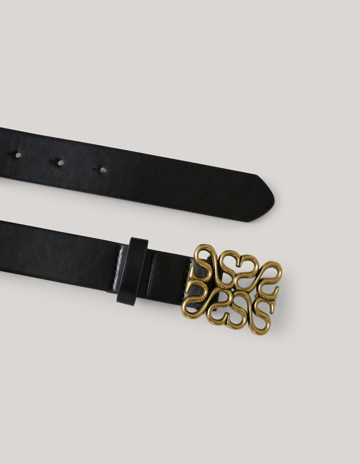 Logo Riem Zwart SHOEBY ACCESSOIRES