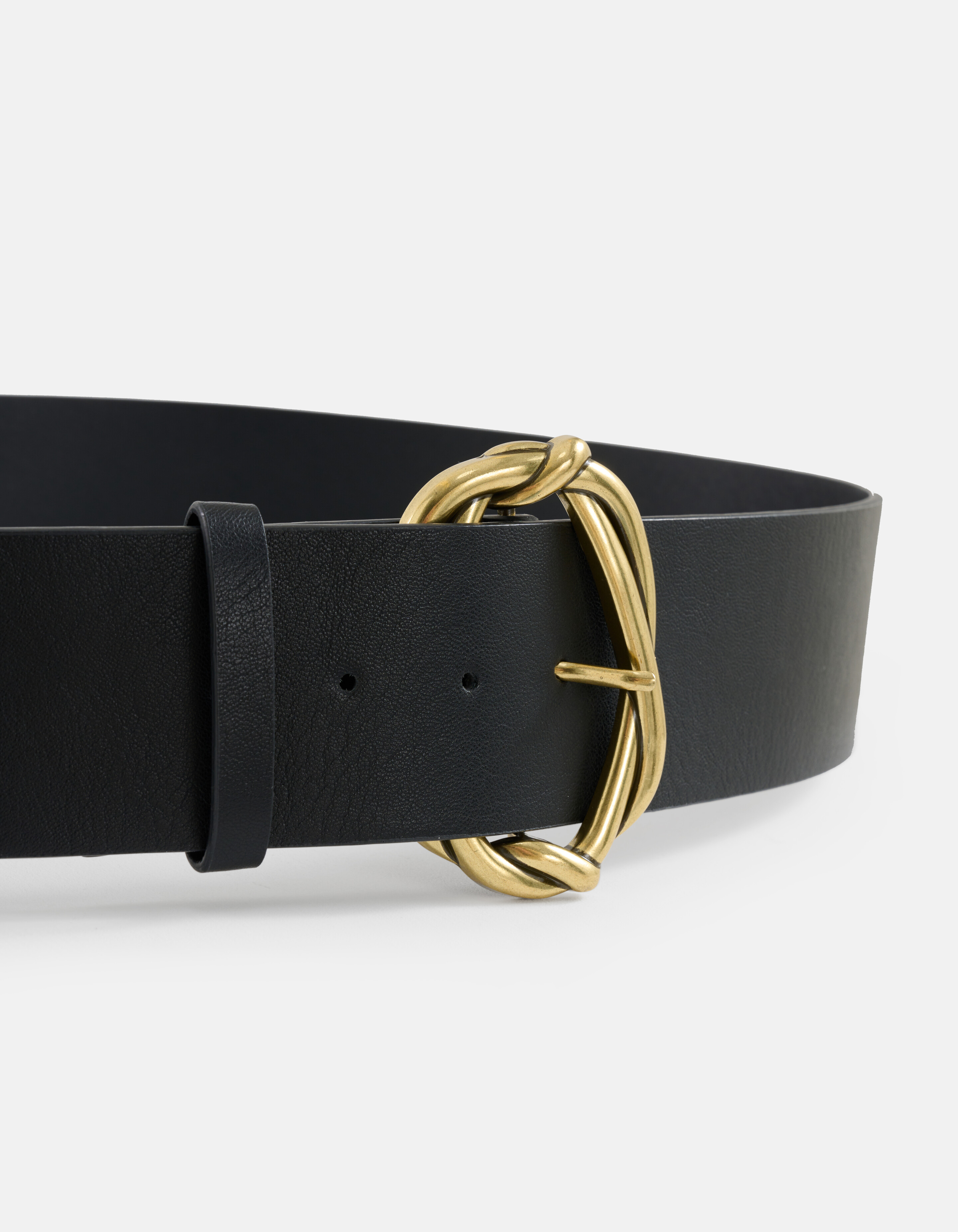 Braided Buckle Riem Zwart SHOEBY ACCESSOIRES