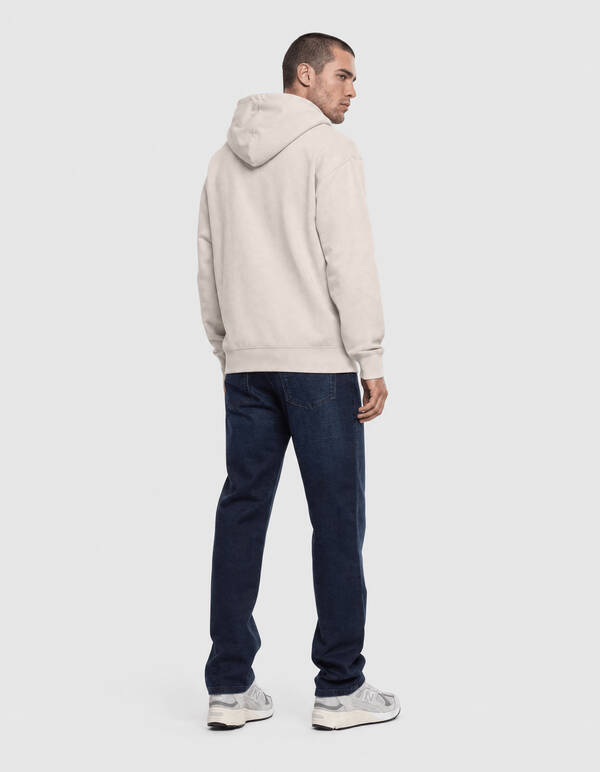 Jacquard Hoodie Zand SHOEBY MEN
