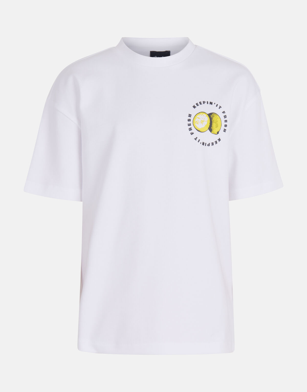 Heavy Artwork T-shirt Wit By Dylan SHOEBY BOYS