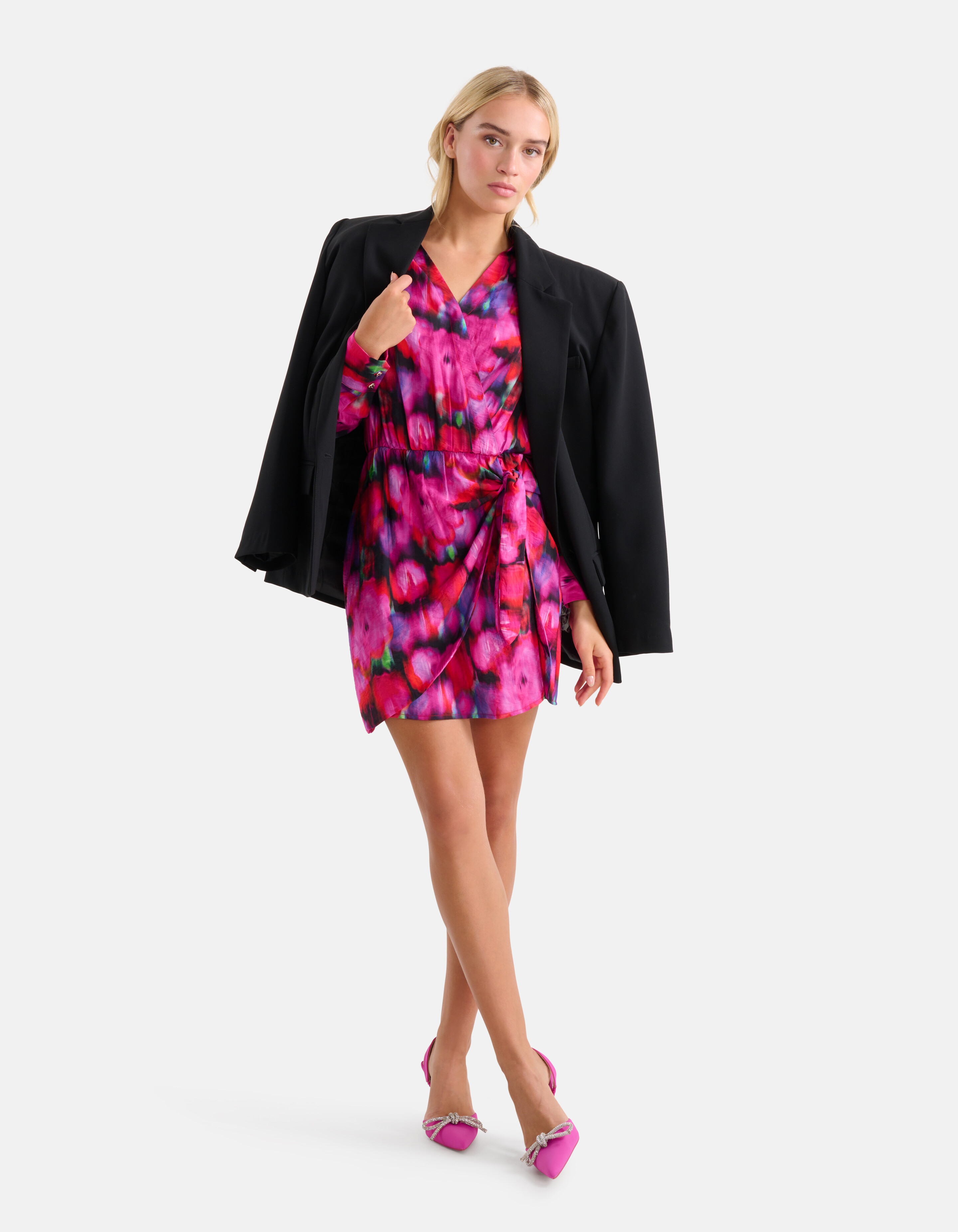 Printed Jurk Roze By Lizzy SHOEBY WOMEN