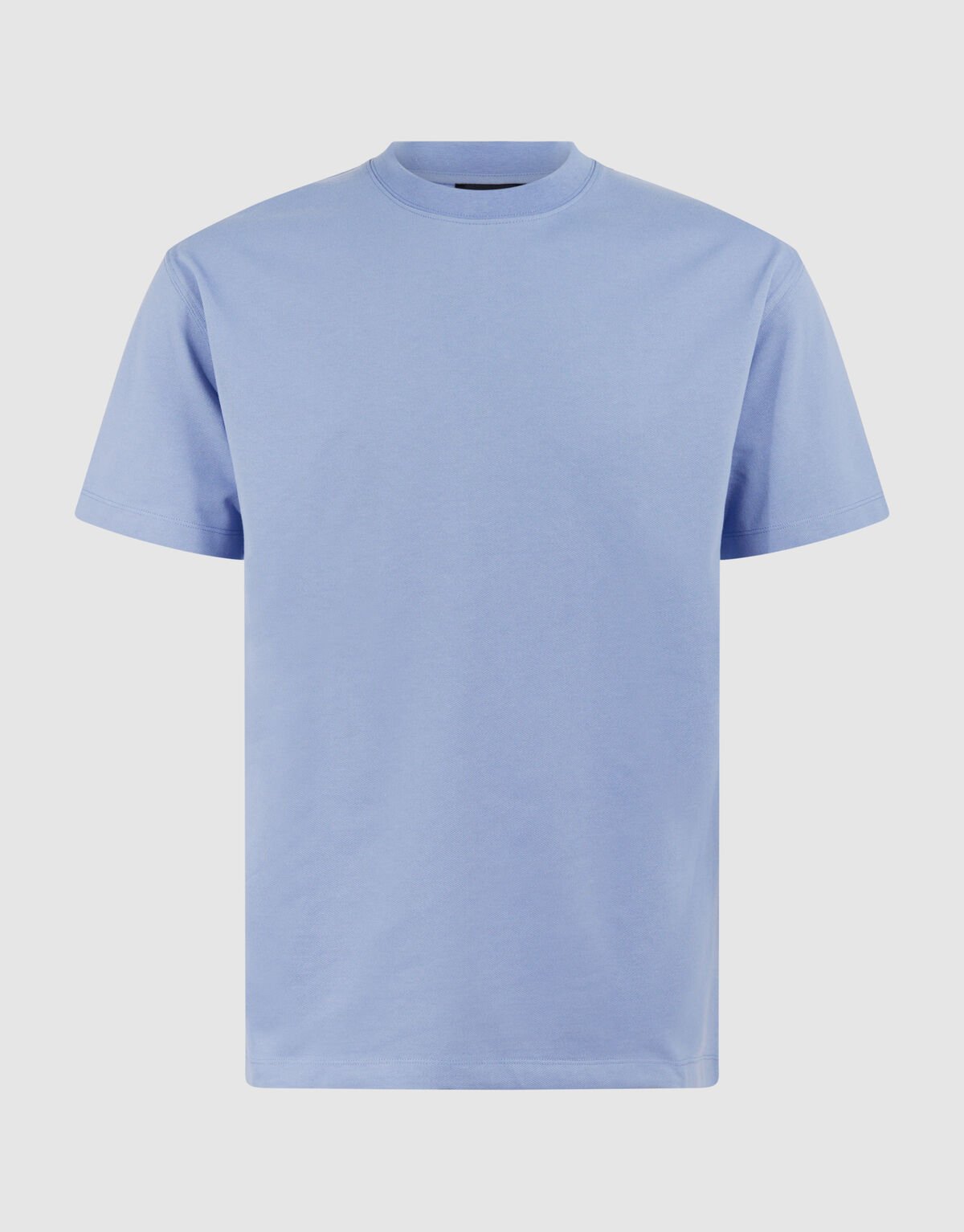 Crochet T-shirt Lichtblauw SHOEBY MEN