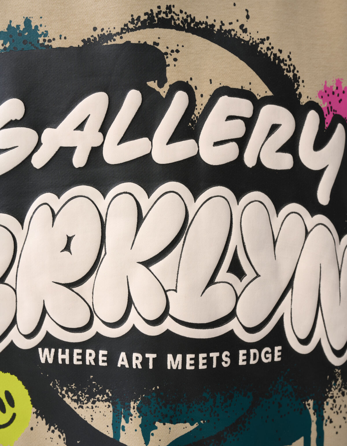 Artwork Hoodie Zand SHOEBY BOYS