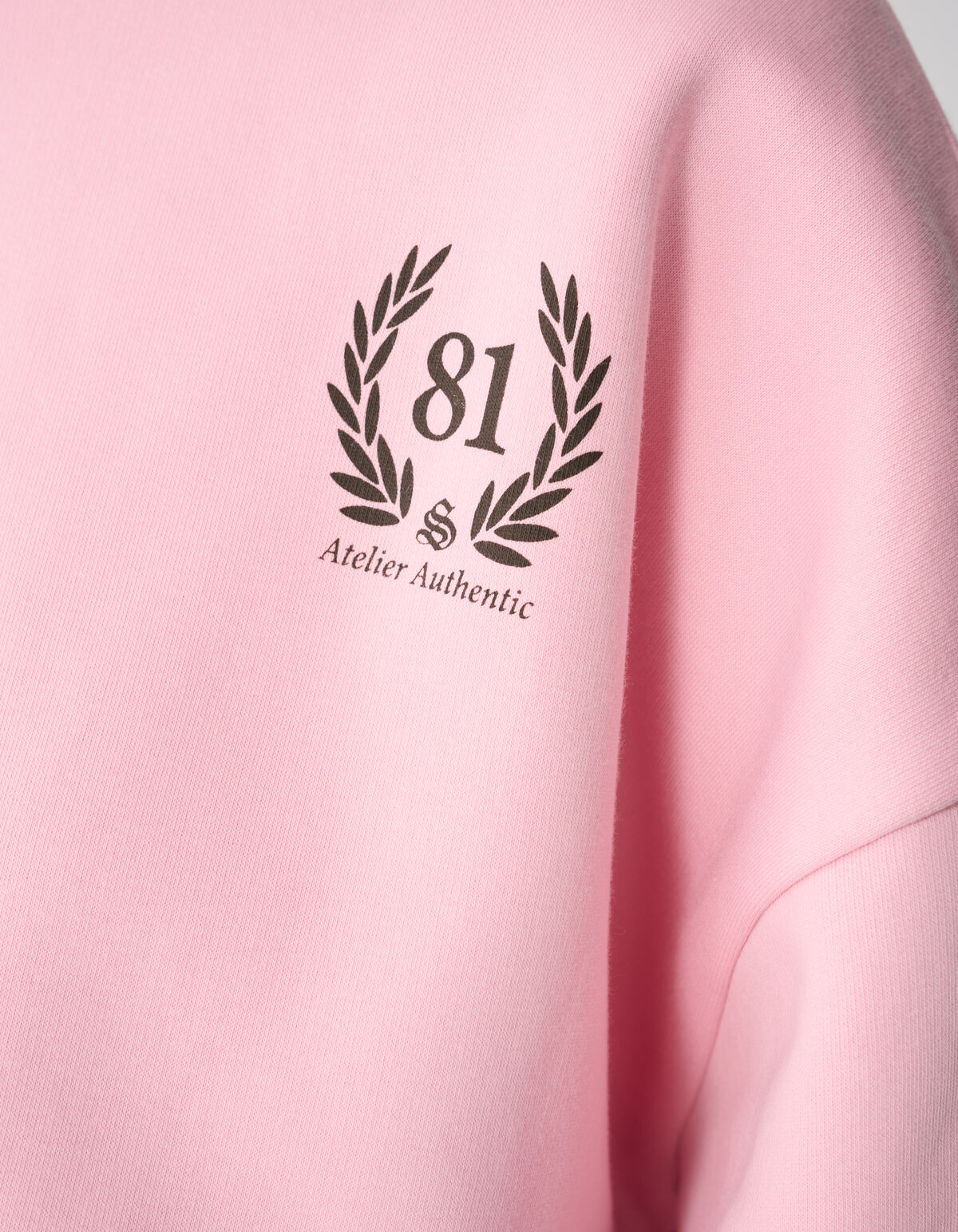 Social Club Artwork Sweater Roze SHOEBY WOMEN