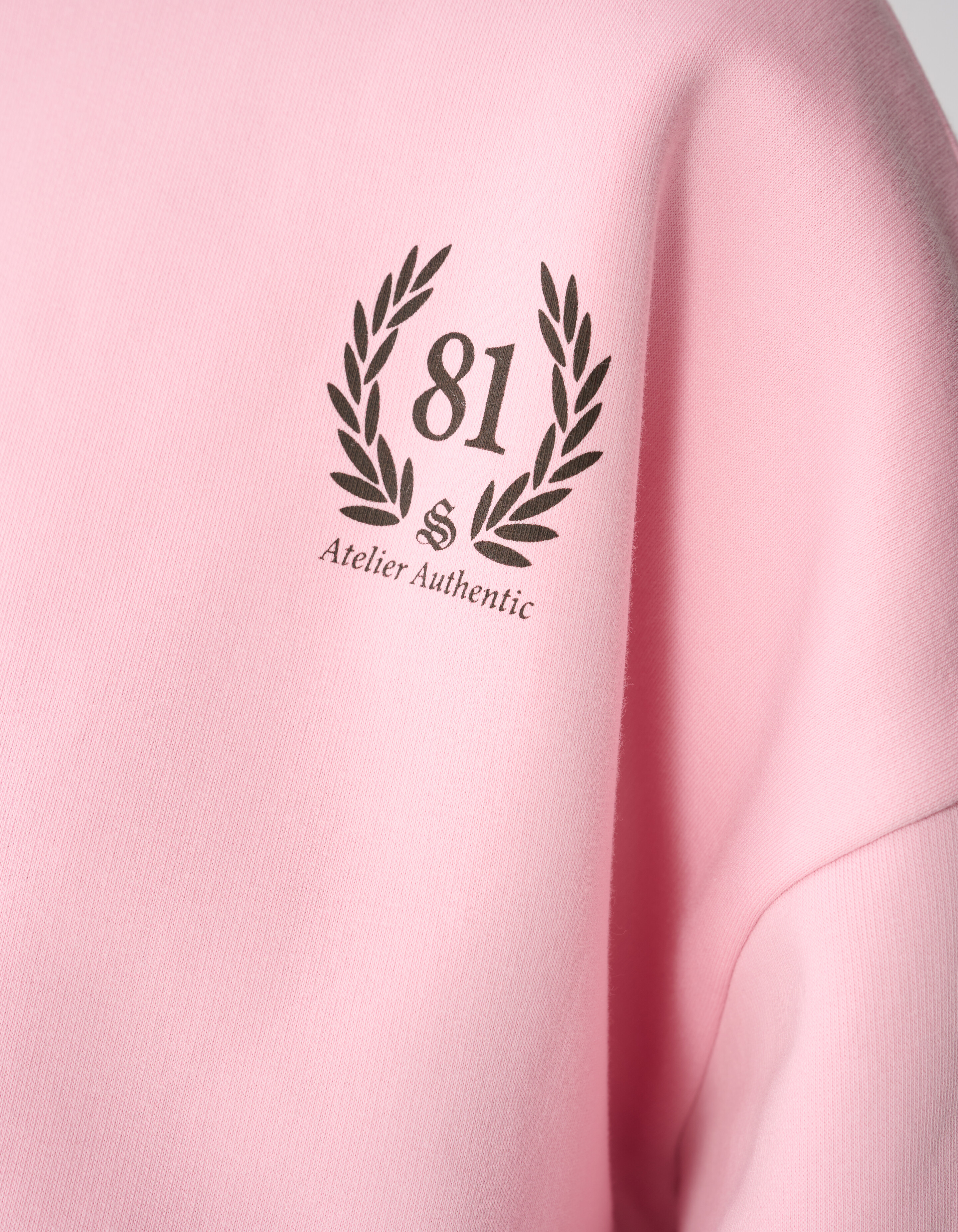 Social Club Artwork Sweater Roze SHOEBY WOMEN