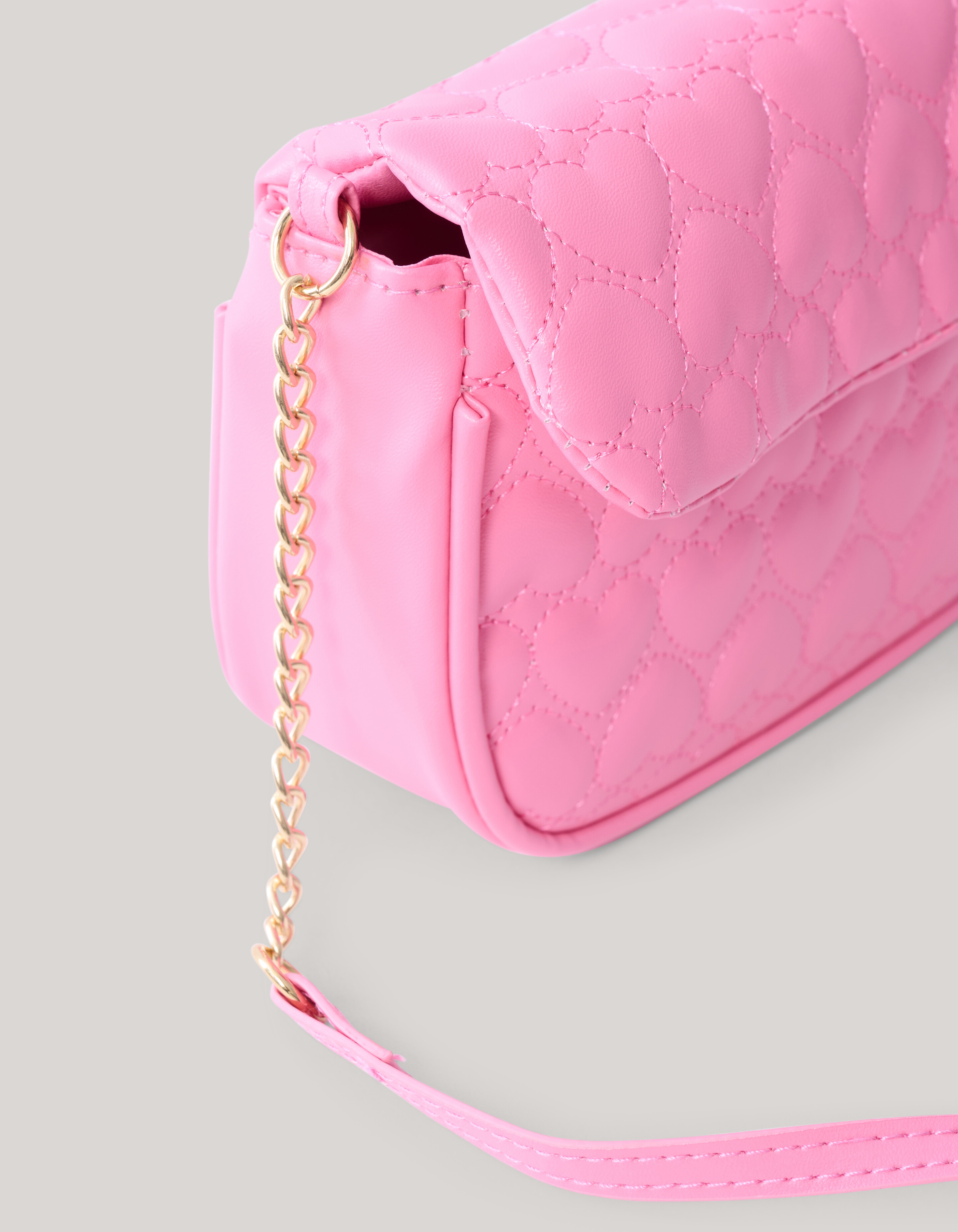Quilted Heart Tas Roze SHOEBY GIRLS