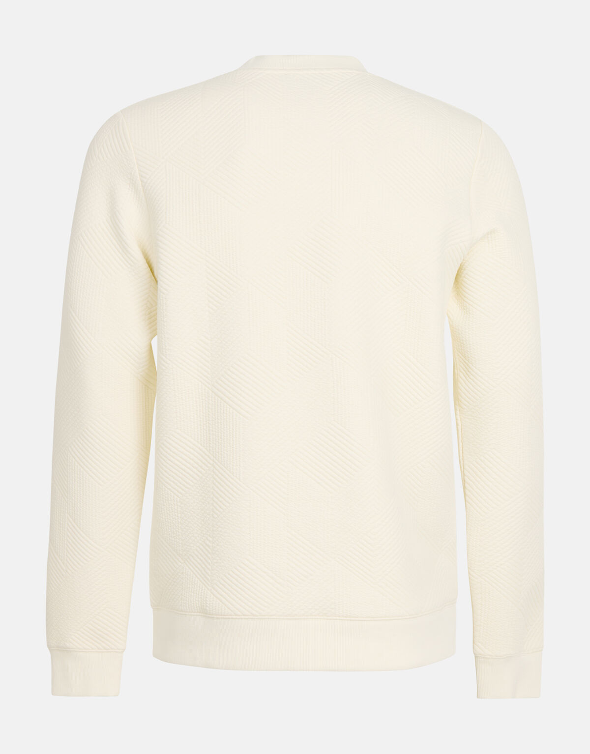 Geometrische Sweater Gebroken Wit SHOEBY MEN