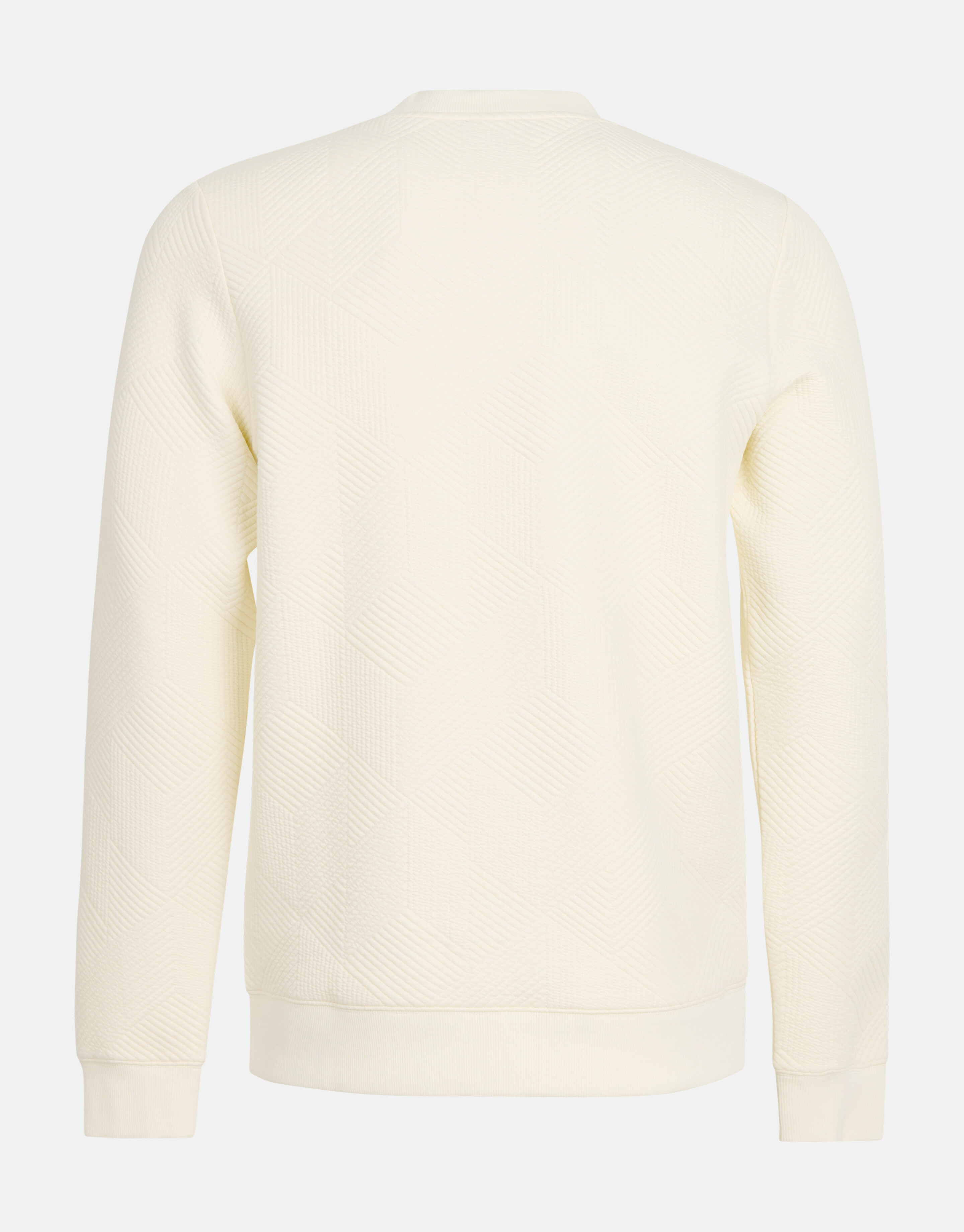 Geometrische Sweater Gebroken Wit SHOEBY MEN