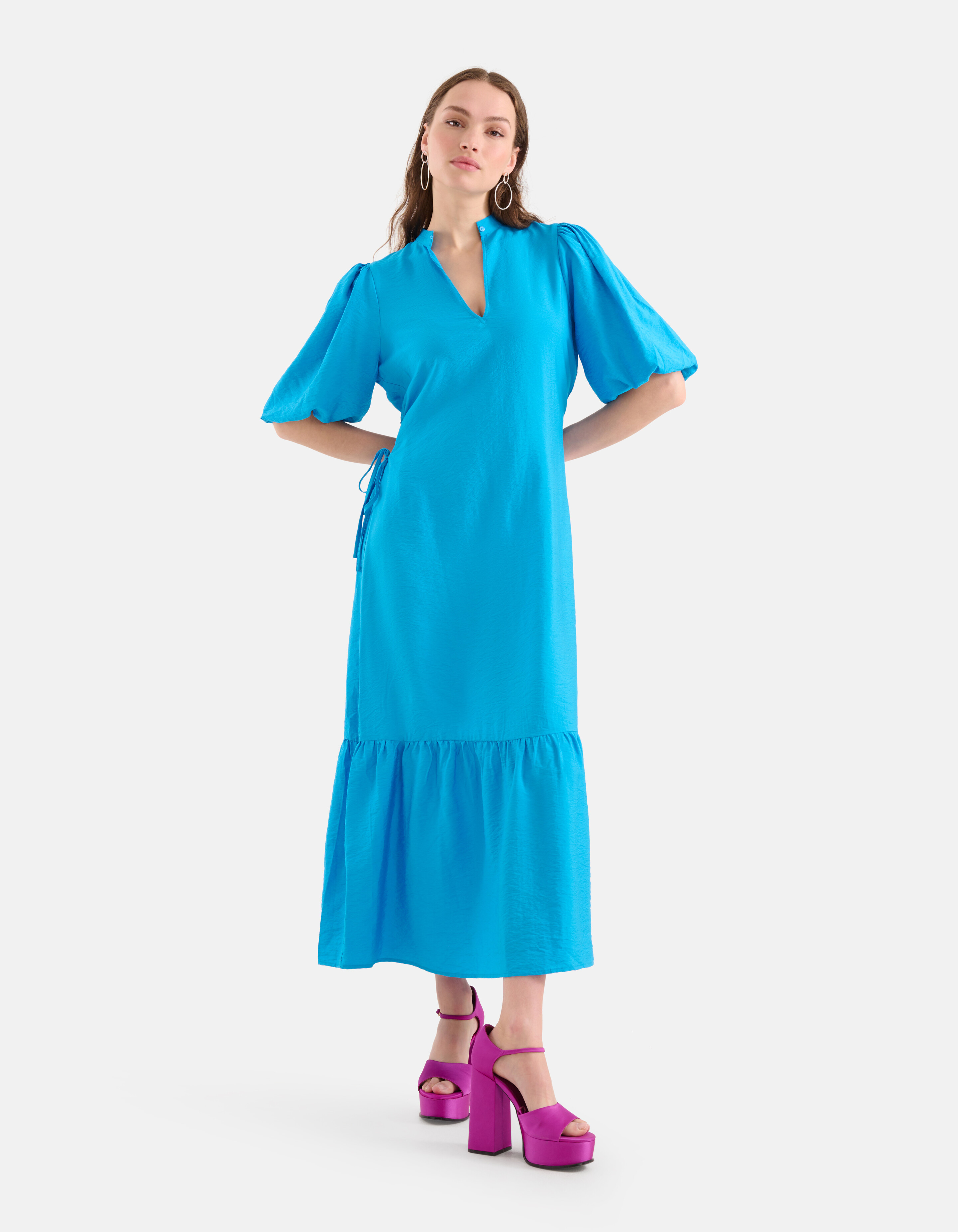 Maxi Jurk Blauw SHOEBY WOMEN