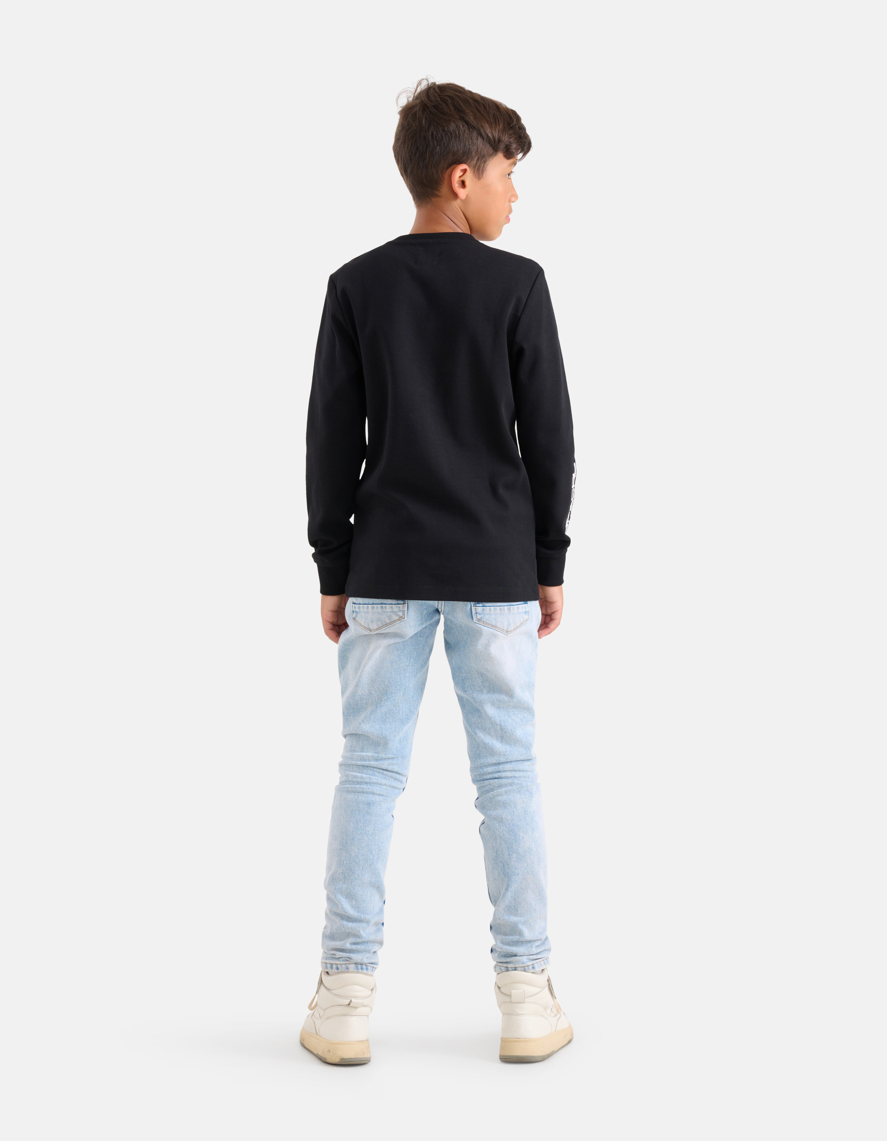 Print T-shirt Zwart SHOEBY BOYS