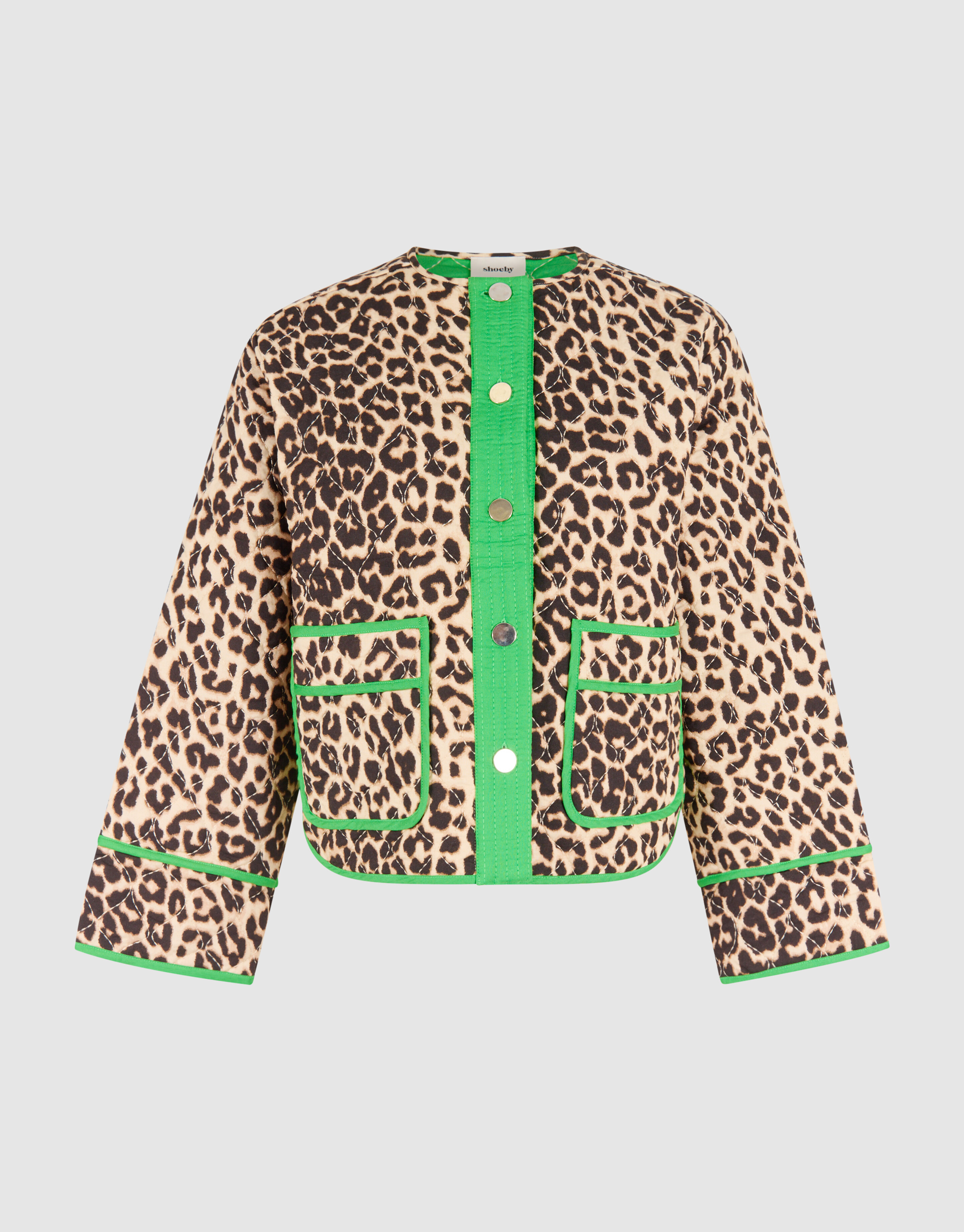 Quilted Leopard Jack Bruin SHOEBY WOMEN
