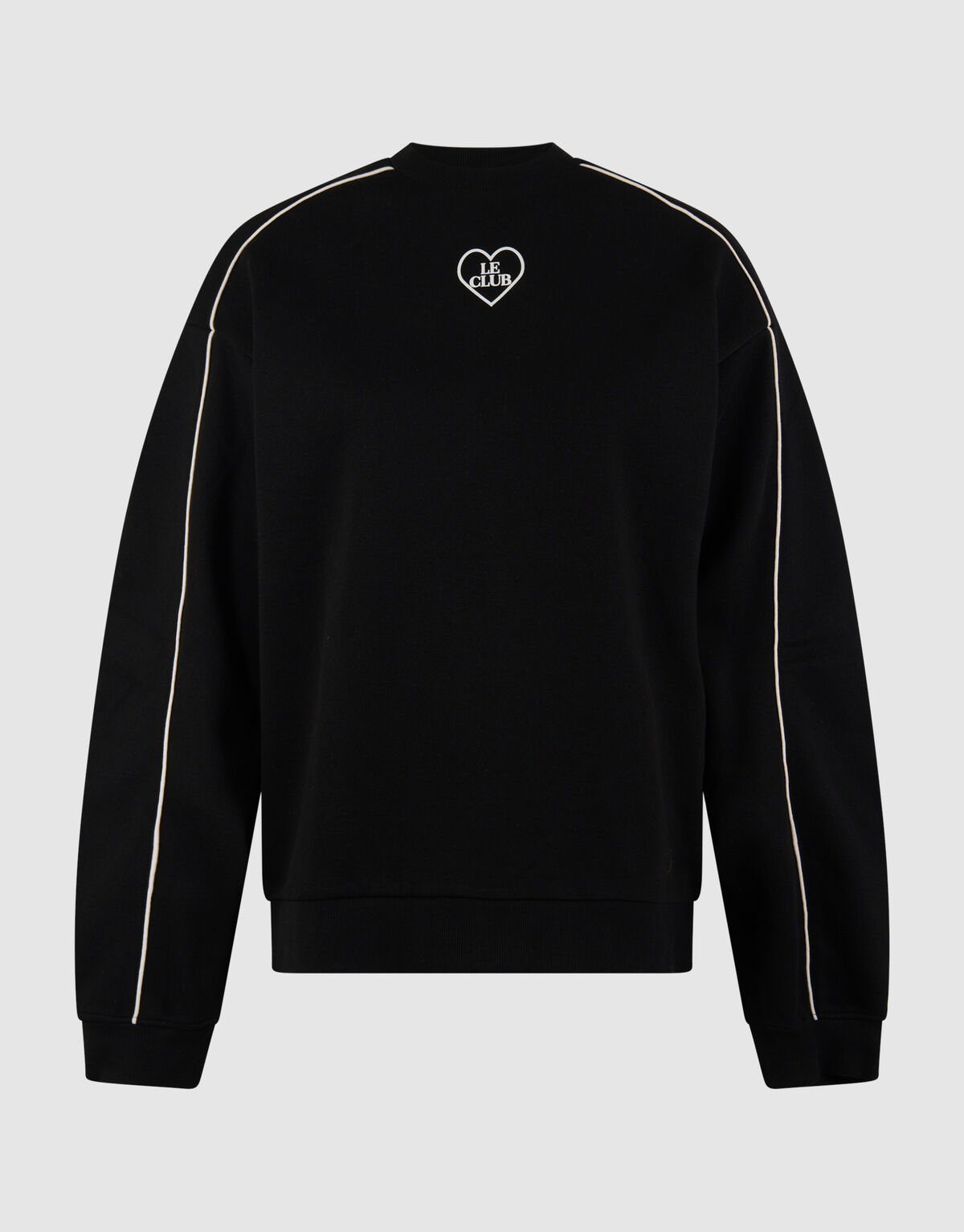 Heart Artwork Sweater Zwart SHOEBY WOMEN