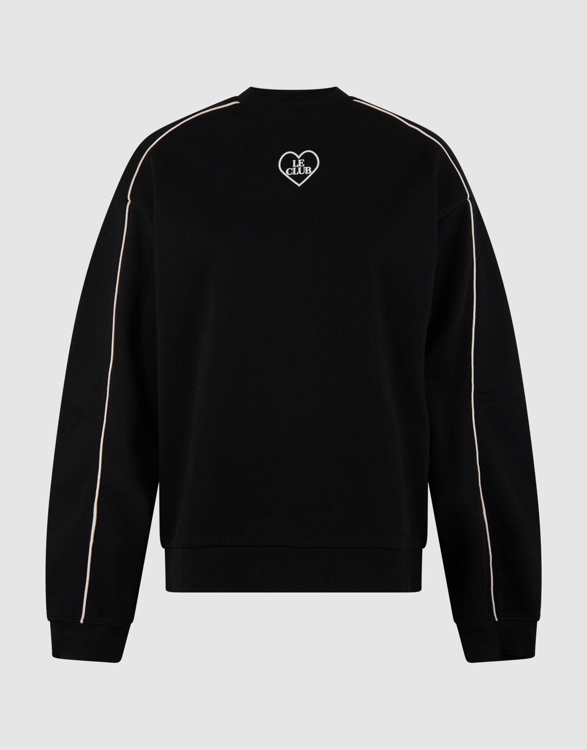 Heart Artwork Sweater Zwart SHOEBY WOMEN