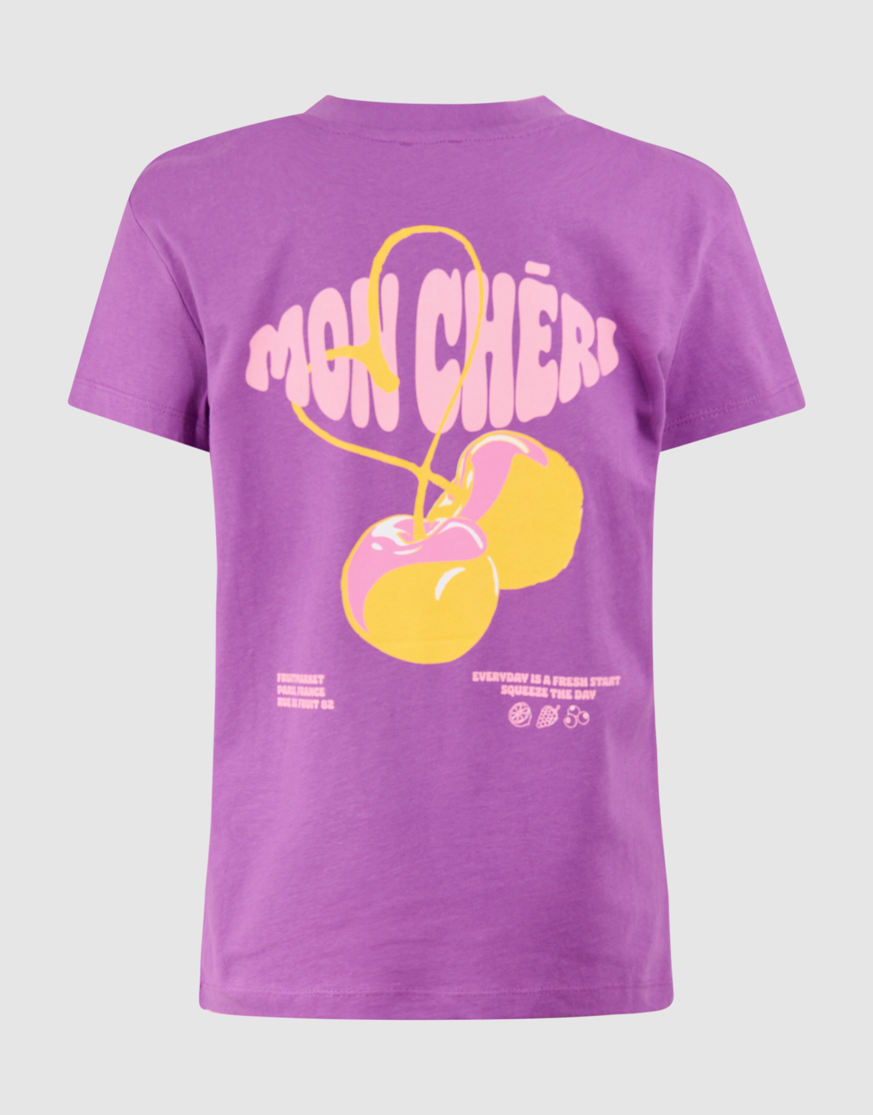 Artwork T-shirt Donkerpaars SHOEBY GIRLS