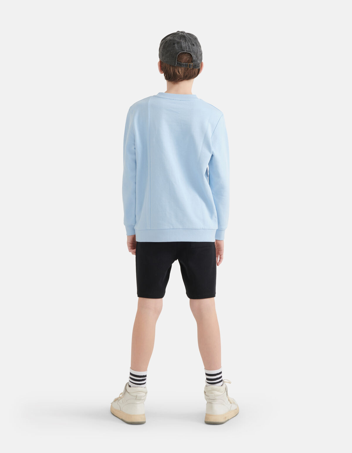 Regular Fit Sweater Lichtblauw SHOEBY BOYS