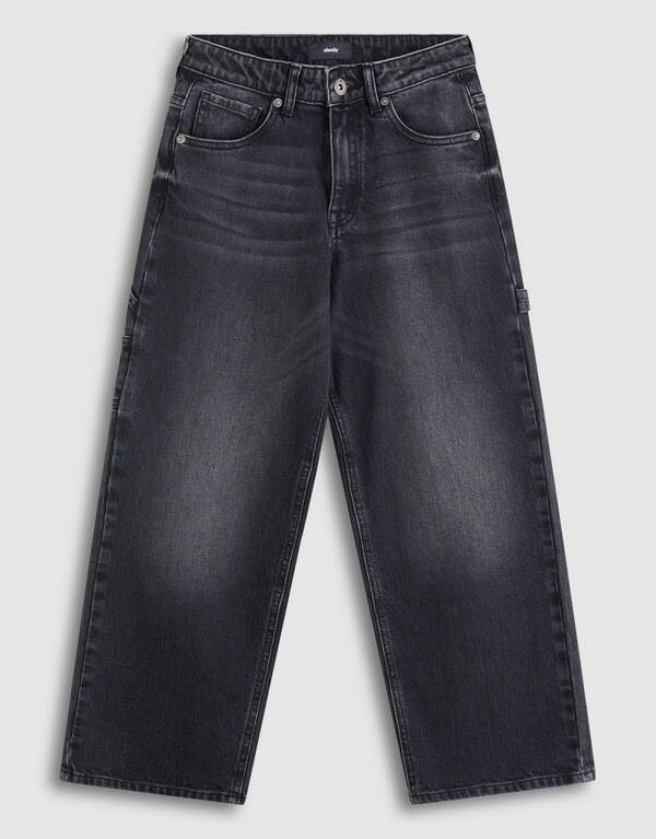 Ultra Baggy Fit Carpenter Jeans Donkergrijs SHOEBY BOYS