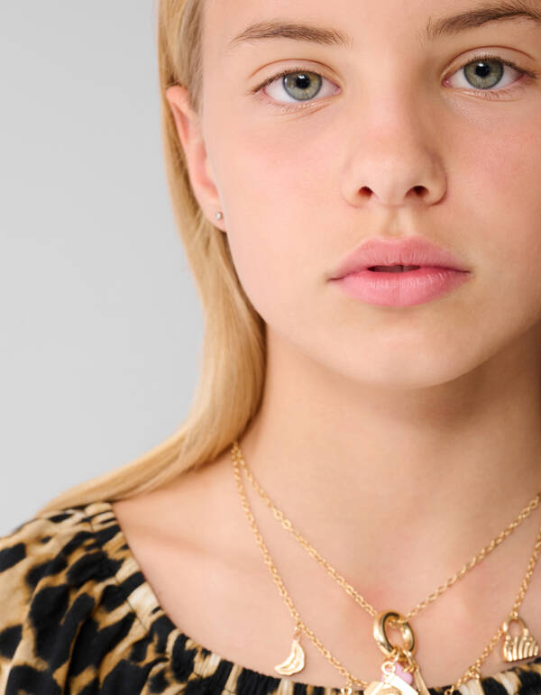 Star Leopard Jumpsuit Lichtbruin SHOEBY GIRLS