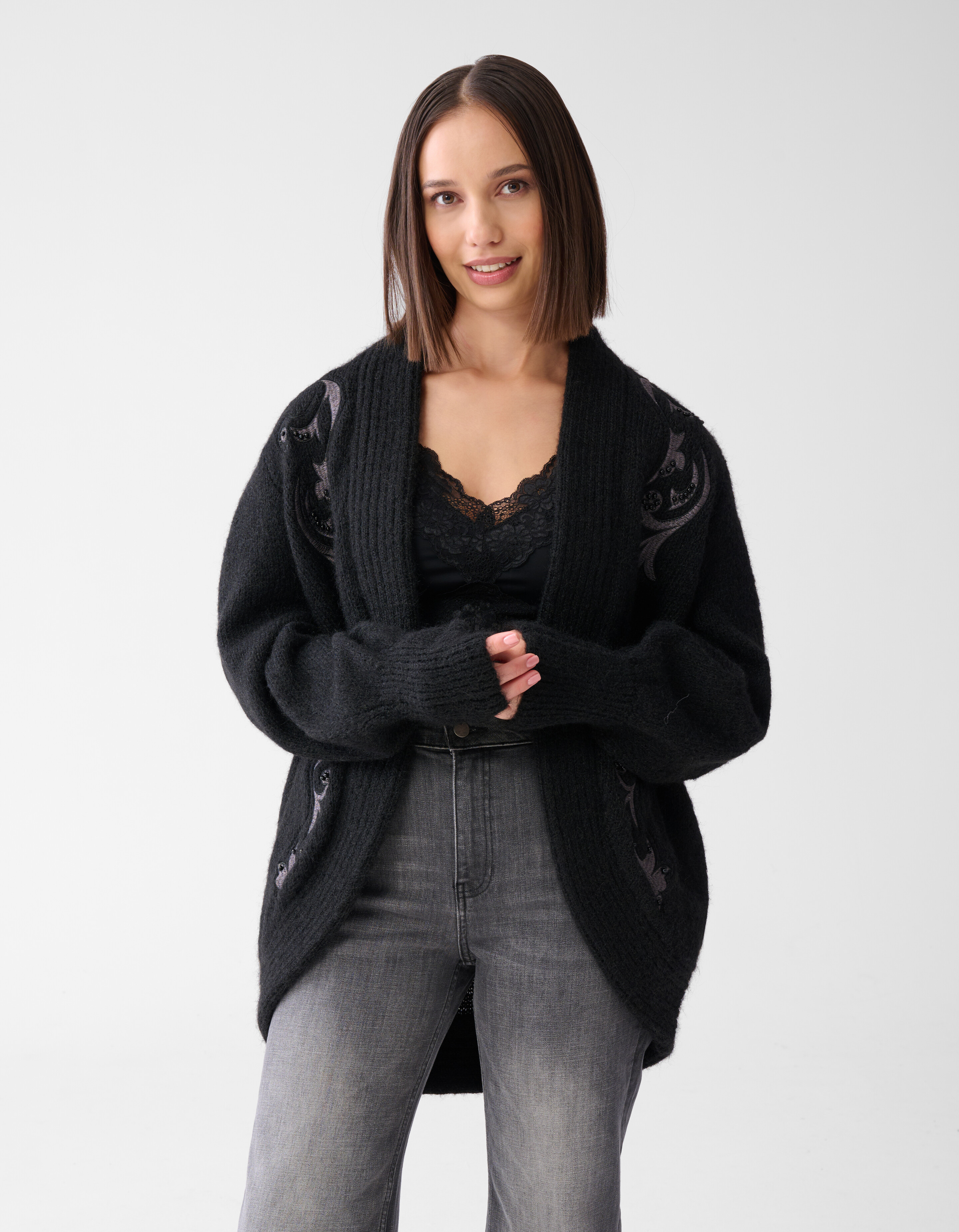 Vintage Vest Zwart SHOEBY WOMEN