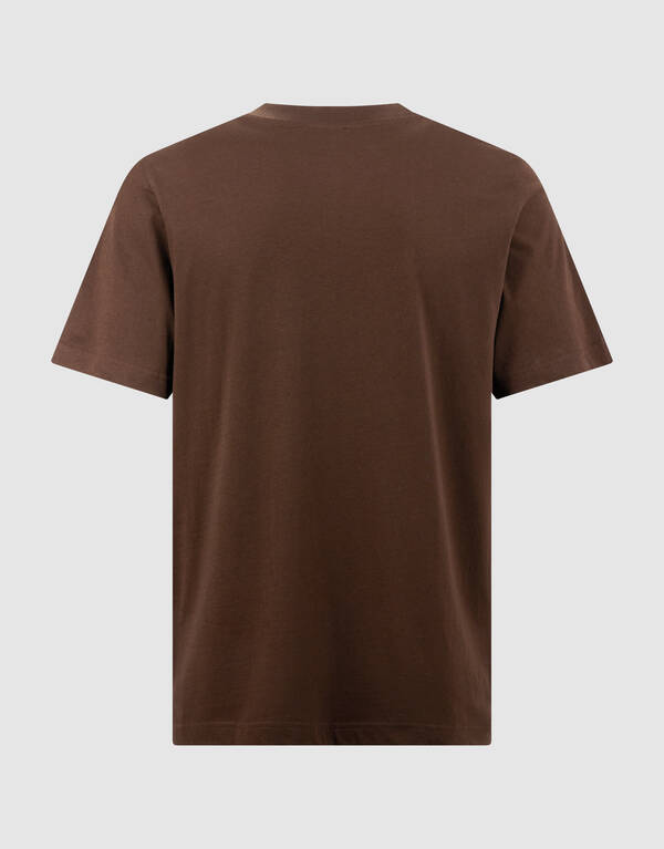 Radar Artwork T-shirt Donkerbruin SHOEBY MEN