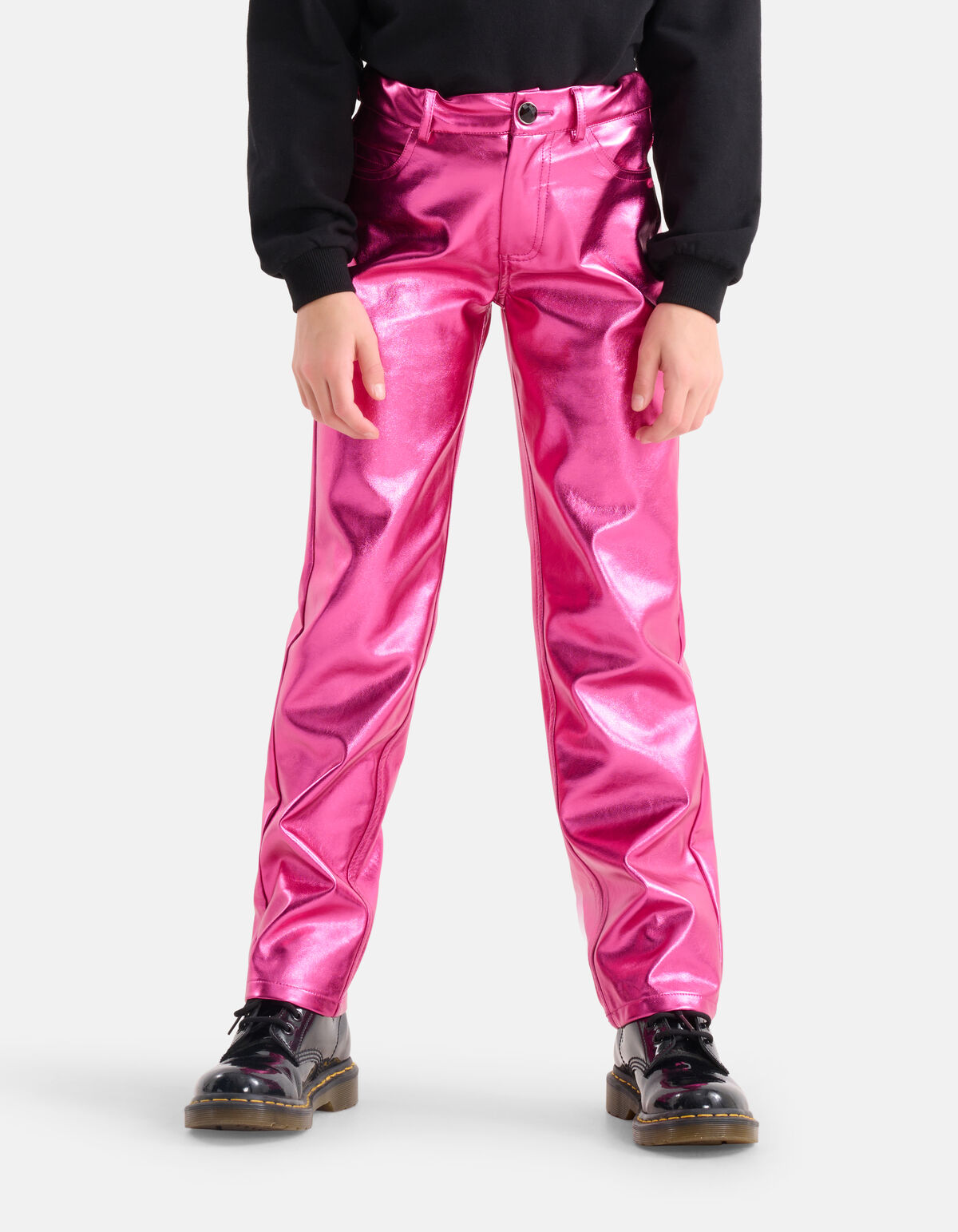 Metallic Coated Broek Roze SHOEBY GIRLS